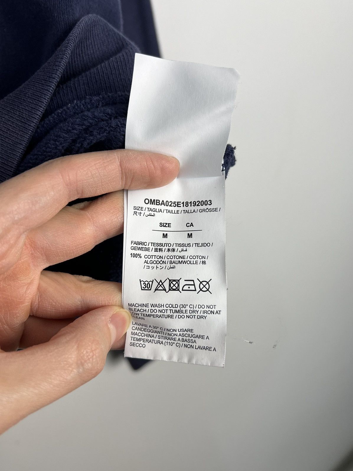 Off-White Sweatshirt Off-White Wing FW18 Big Logo Size US M / EU 48-50 / 2 - 5 Thumbnail