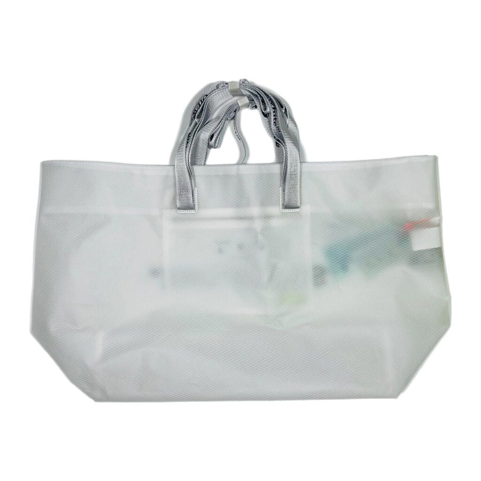 Off-White Off-White PVC Commercial Tote White Size ONE SIZE - 2 Thumbnail