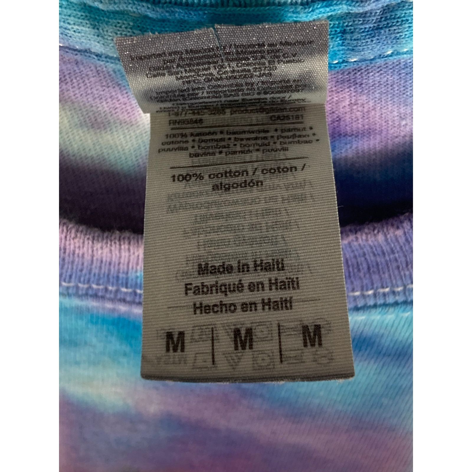 Gildan Okeechobee Music Festival 2020 Tie-Dye T-Shirt Unisex M Size US M / EU 48-50 / 2 - 5 Thumbnail