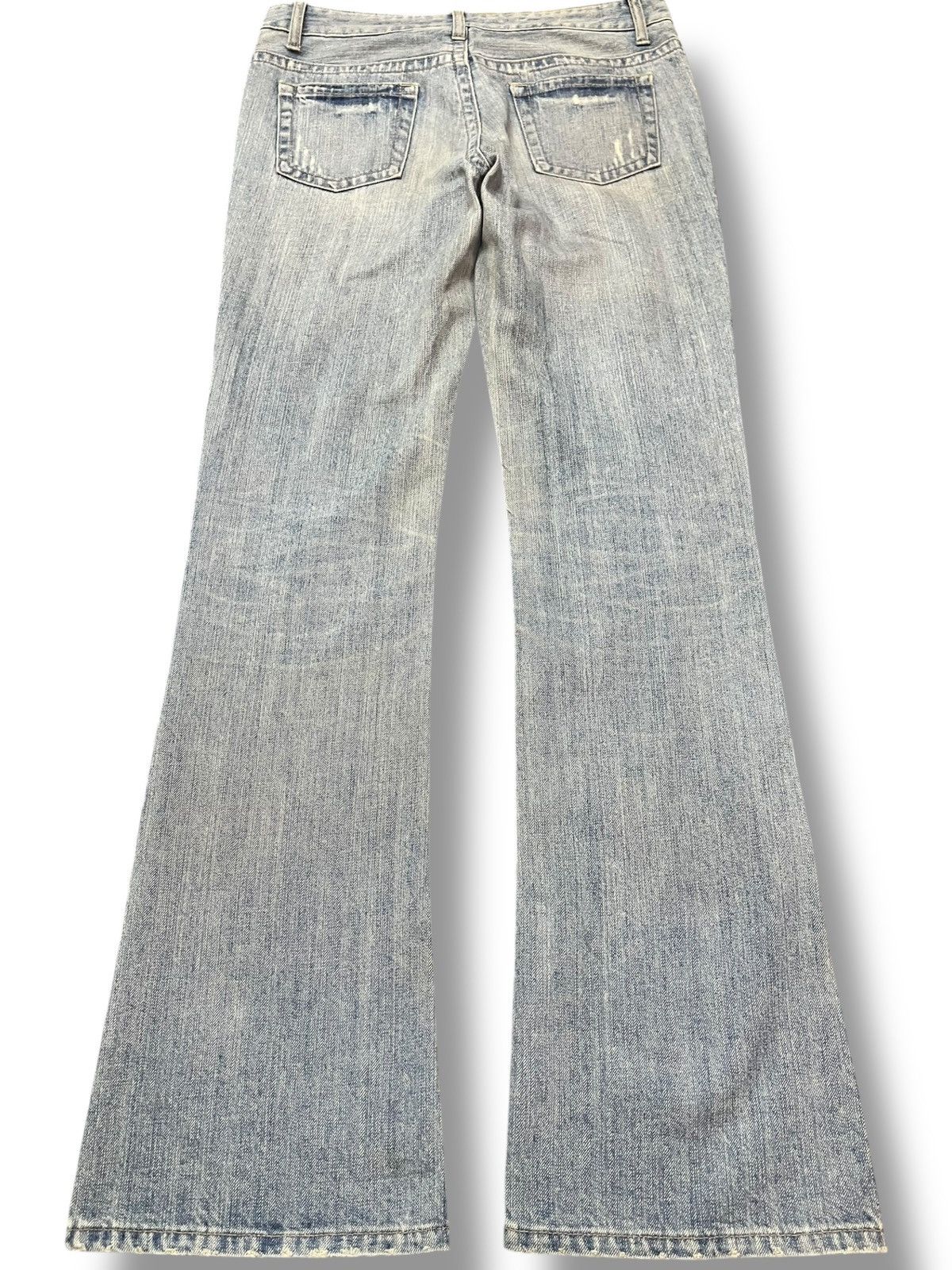 Hysteric Glamour Vintage Oririn Flare Bootcut Faded Distressed Denim Size US 30 / EU 46 - 6 Thumbnail