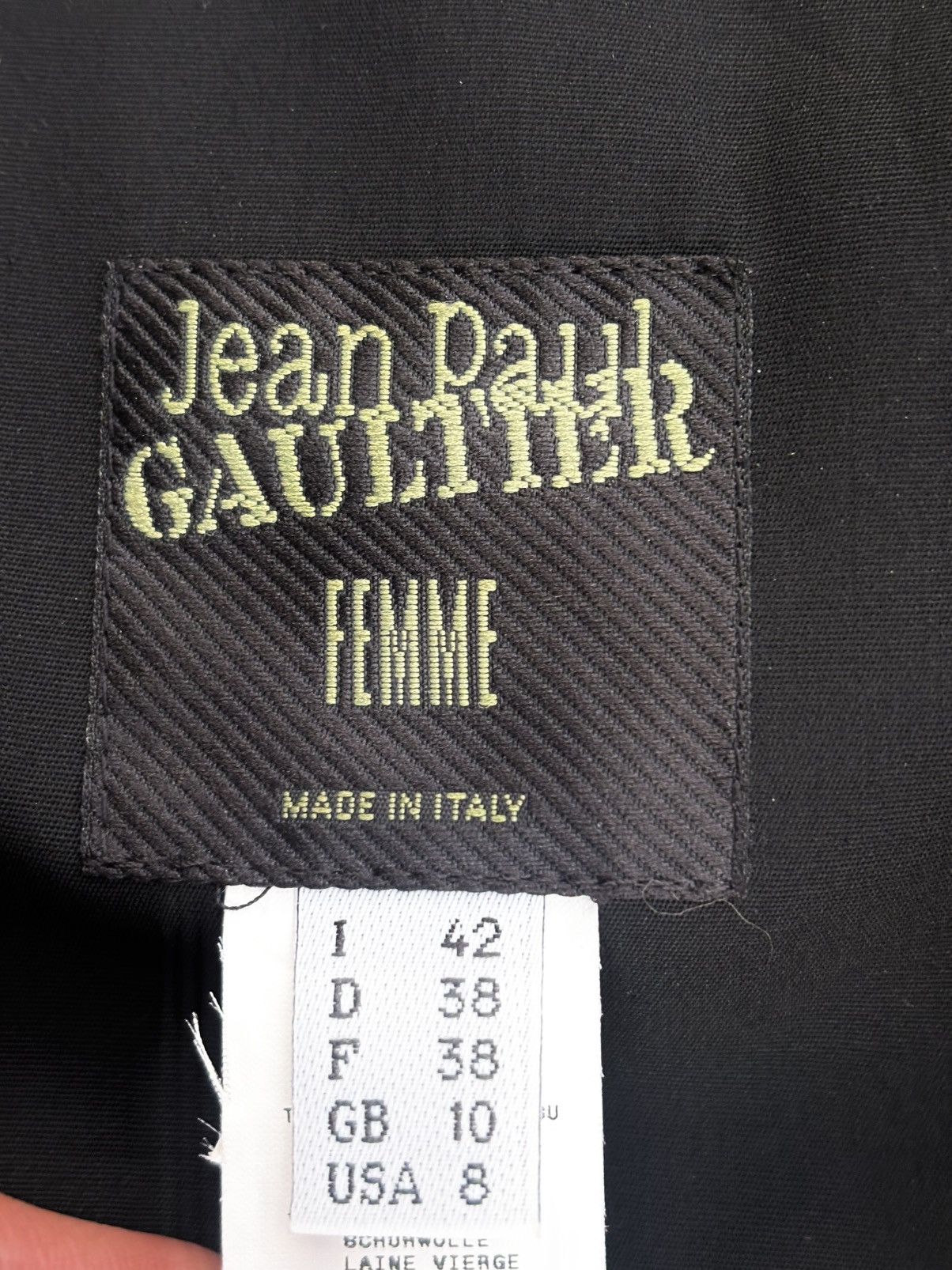 Jean Paul Gaultier jean paul gaultier archive blazer Size M / US 6-8 / IT 42-44 - 5 Thumbnail