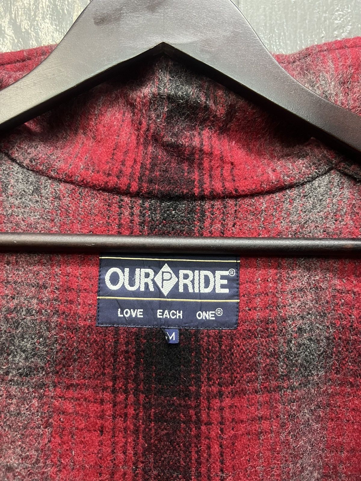 Vintage Vintage Our Pride Wool Plaid Tartan Jacket Size US M / EU 48-50 / 2 - 6 Thumbnail