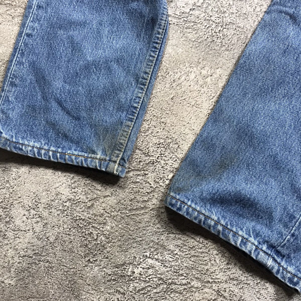 Vintage Vintage 90s Levis Baggy Distressed Thrashed Jeans Grunge 30 Size US 30 / EU 46 - 4 Thumbnail