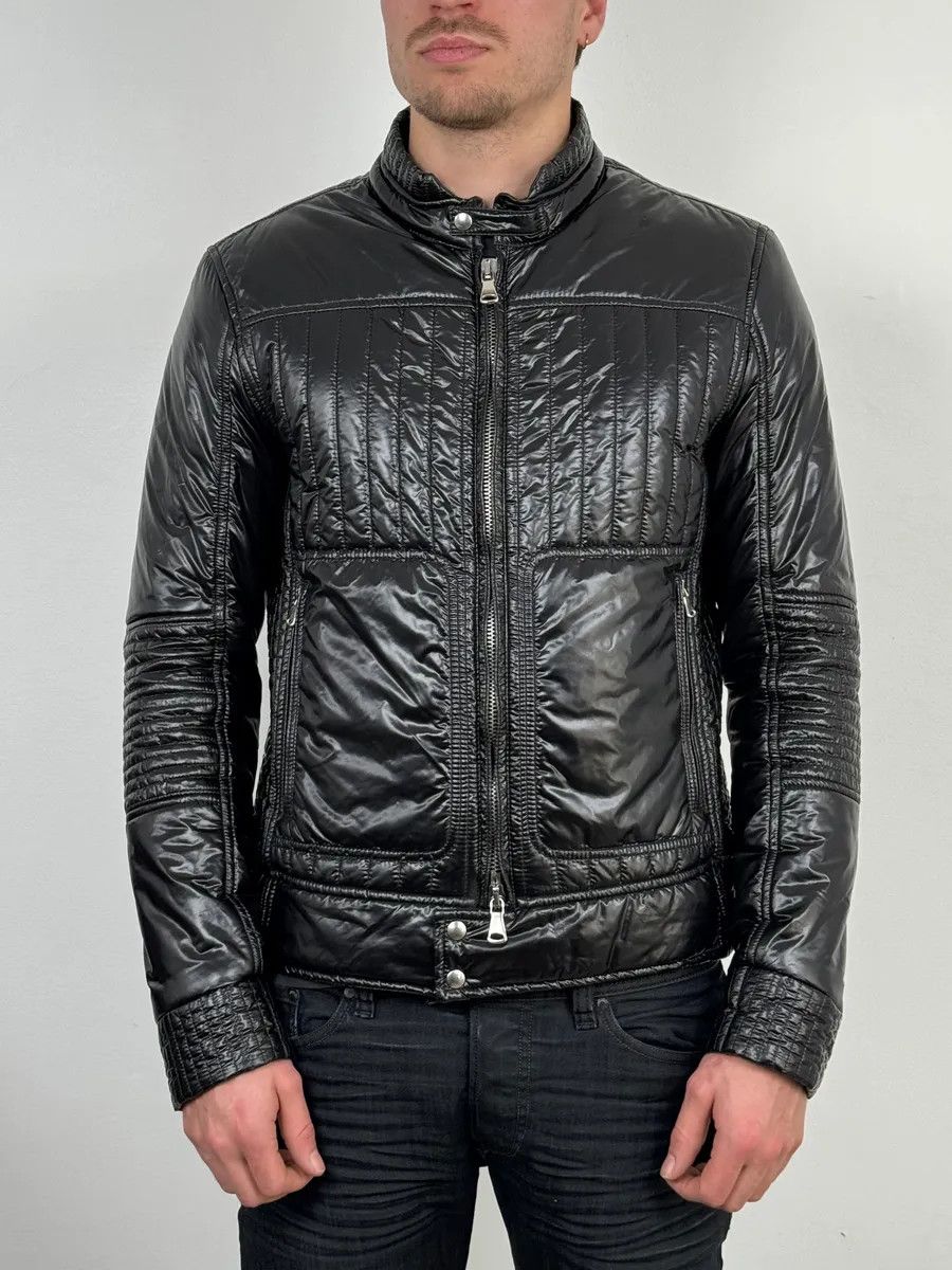 Daniele Alessandrini Daniele Alessandrini Black British Puffer Jacket Size US L / EU 52-54 / 3 - 2 Thumbnail