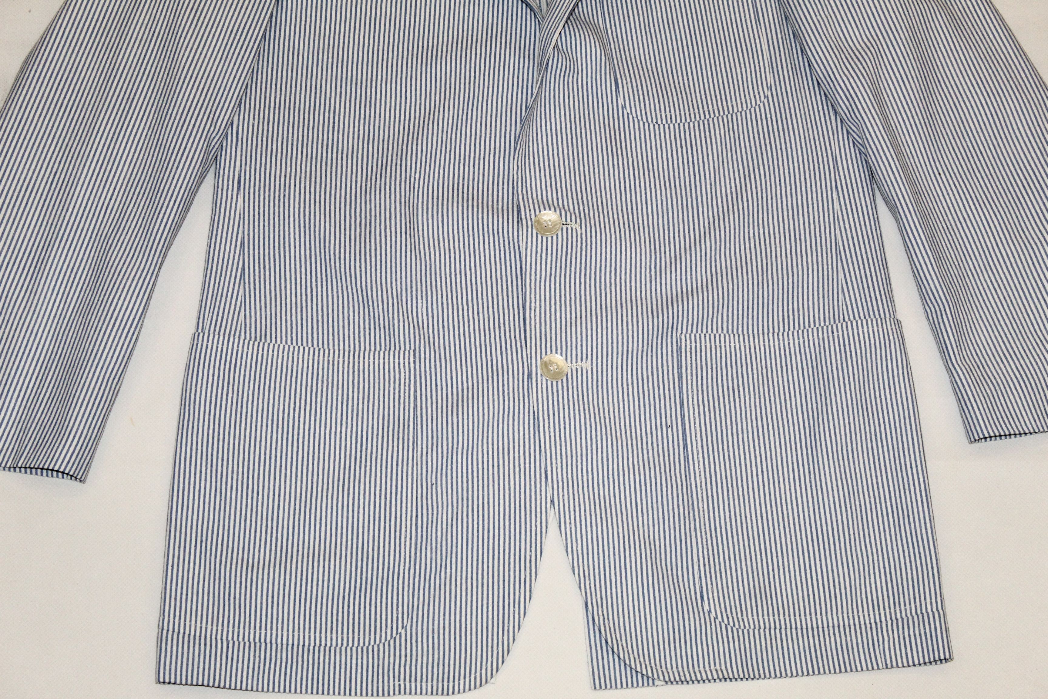 Orvis 💥70's USA ORVIS UNION MADE FRENCH HICKORY CHORE JACKET Size US M / EU 48-50 / 2 - 11 Thumbnail
