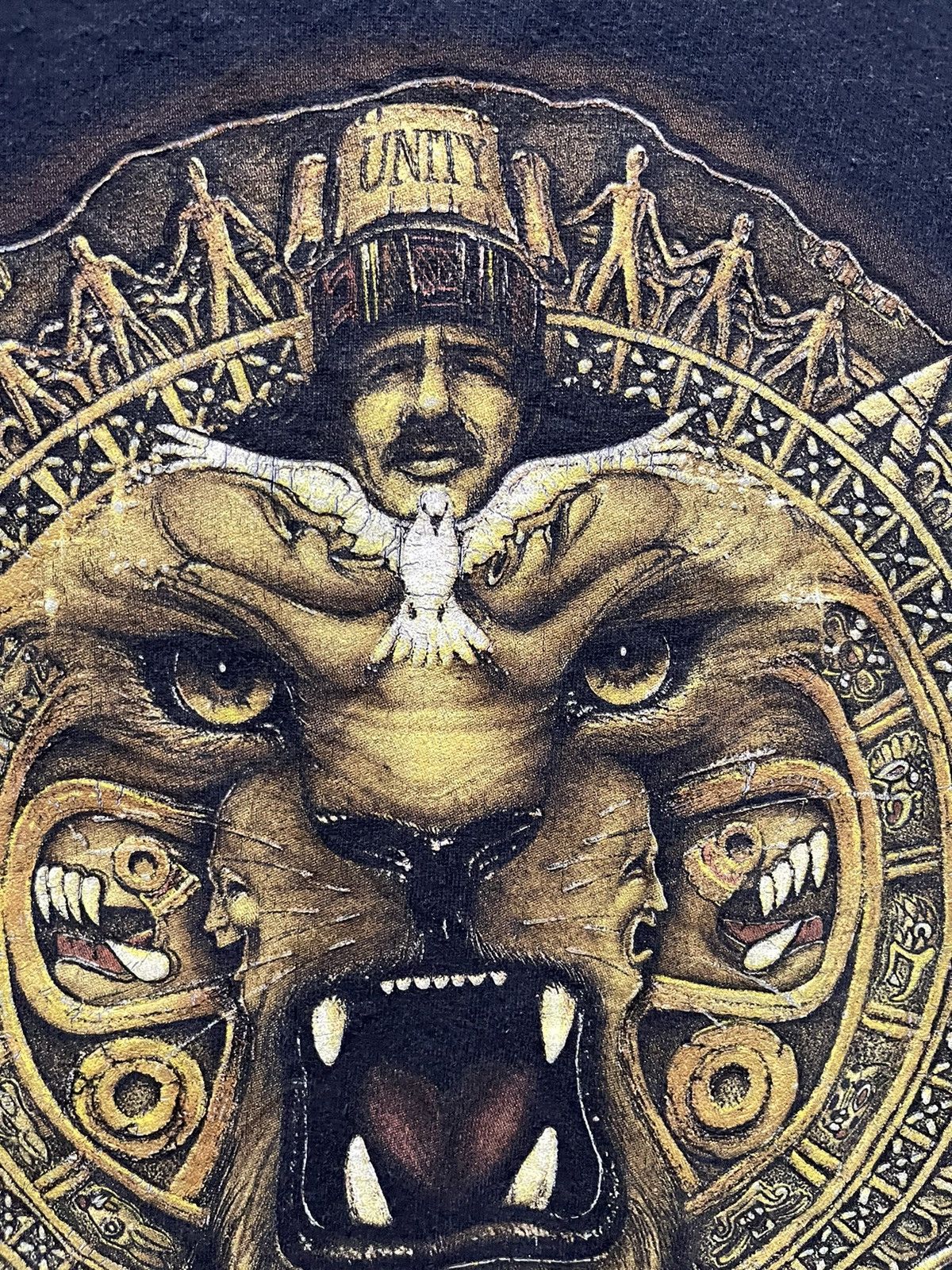 Vintage Vintage 90s Santana de Aztlan🔥🔥🔥 Size US XL / EU 56 / 4 - 7 Thumbnail