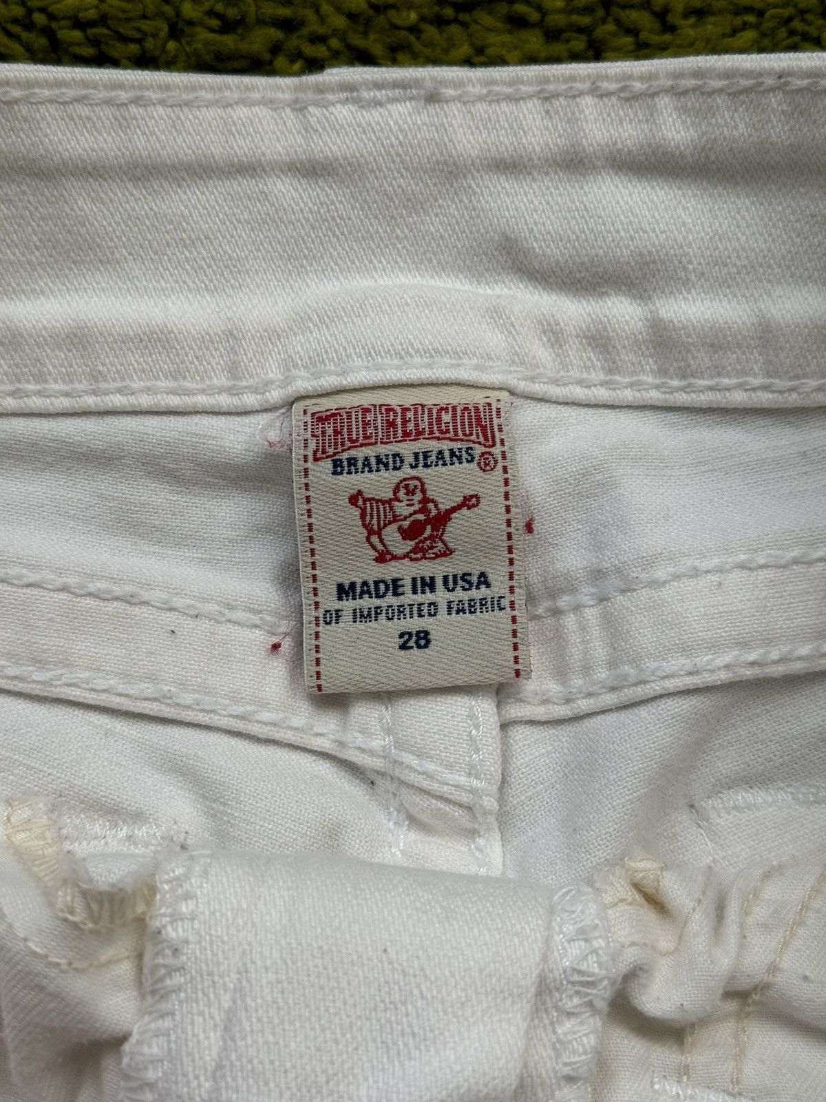True Religion × Vintage 🇺🇸 True Religion Y2K vintage jeans denim made in USA Size 28" / US 6 / IT 42 - 8 Thumbnail