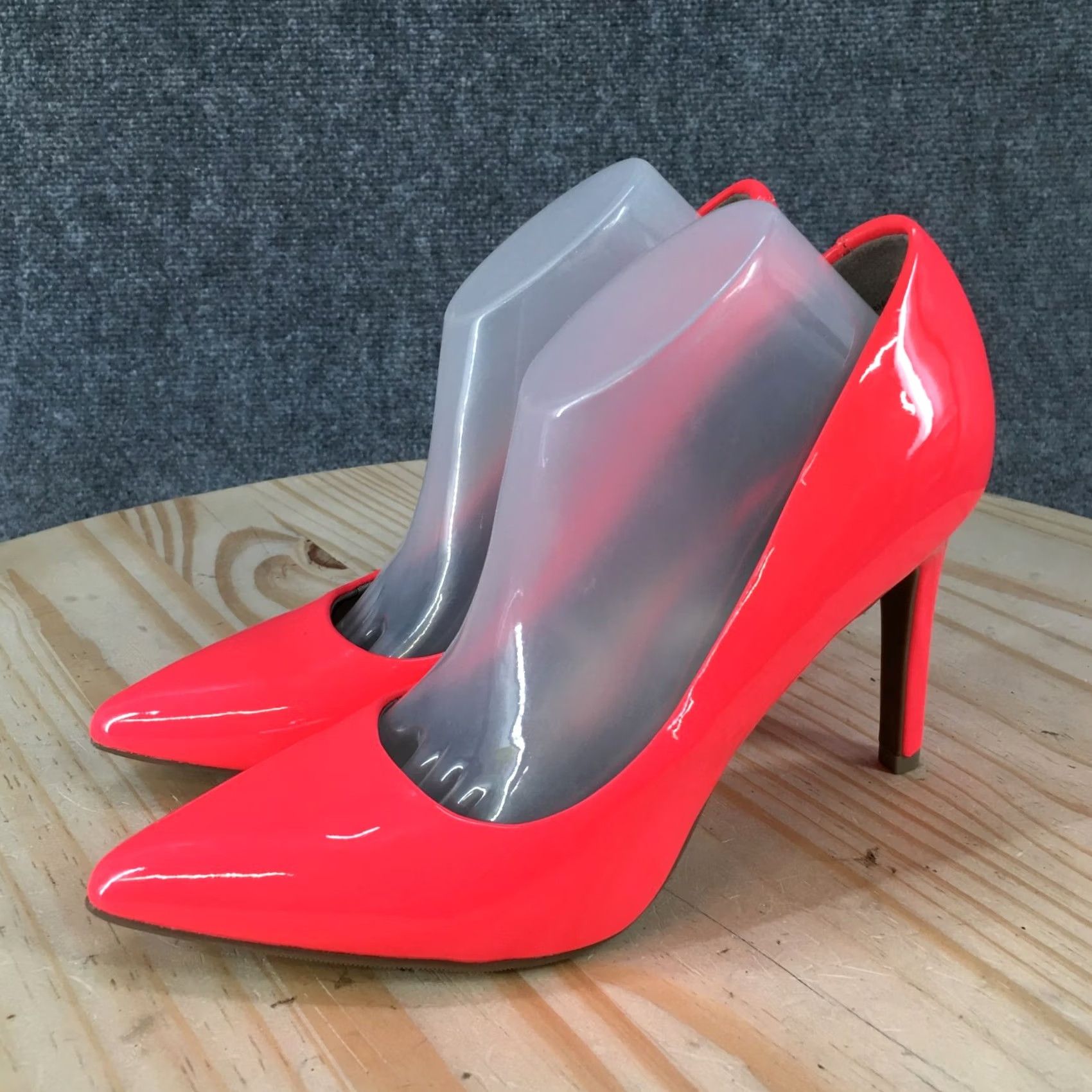 Worthington Worthington Zoe Heels Womens 6 M Pump Slip On Pointed Toe Stiletto Leather Pink Size US 6 / IT 36 - 7 Thumbnail