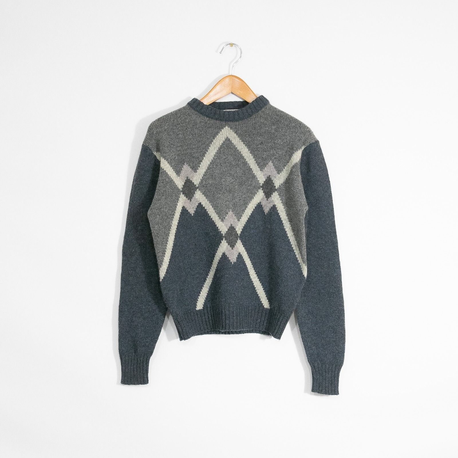 McGregor × Vintage Vintage McGregor Wool Blend Sweater Mens Medium - Argyle Size US M / EU 48-50 / 2 - 1 Thumbnail