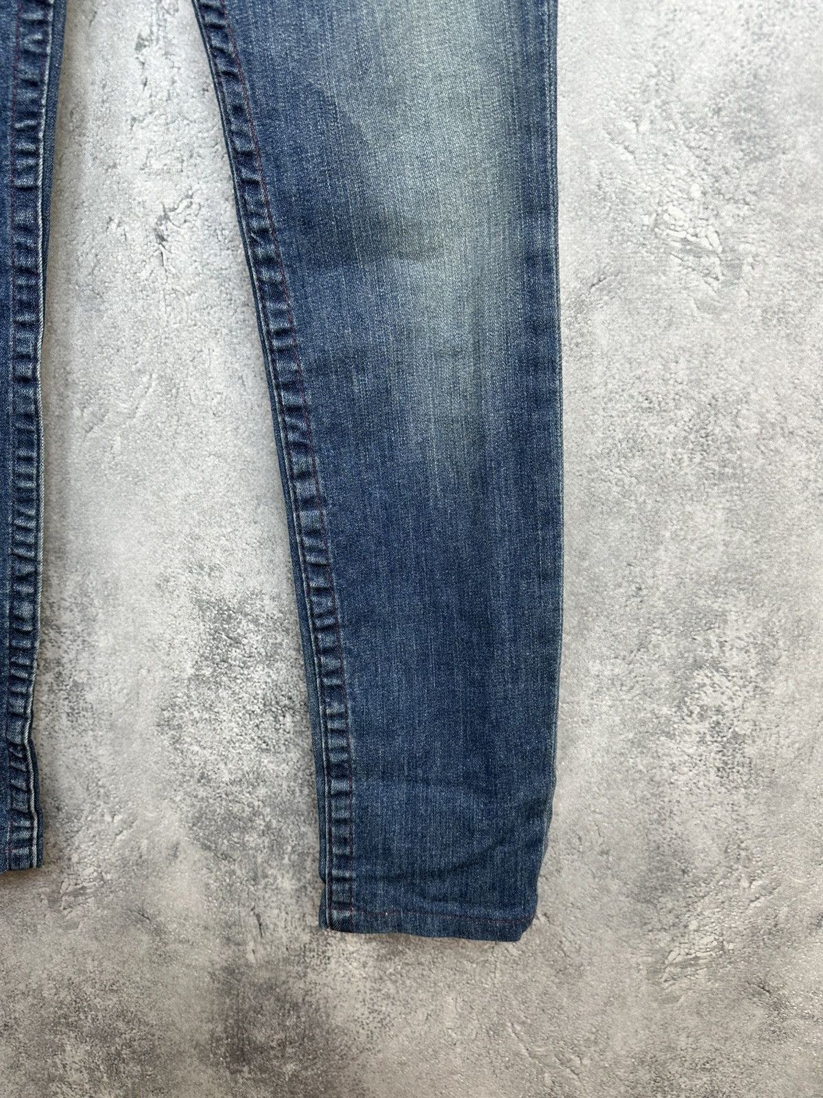 True Religion True Religion Skinny Jeans Wash Stretch Denim Flap Pocket Size 28" / US 6 / IT 42 - 7 Thumbnail