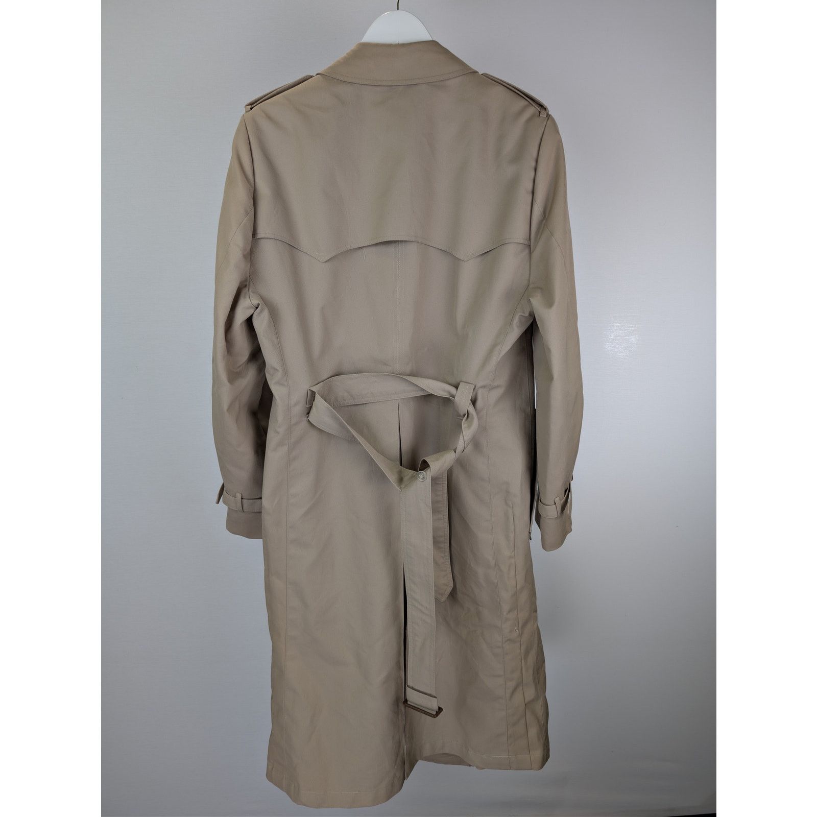 Dior o1rshd1 CC20 Long Trench Coat in Beige Size US L / EU 52-54 / 3 - 11 Thumbnail