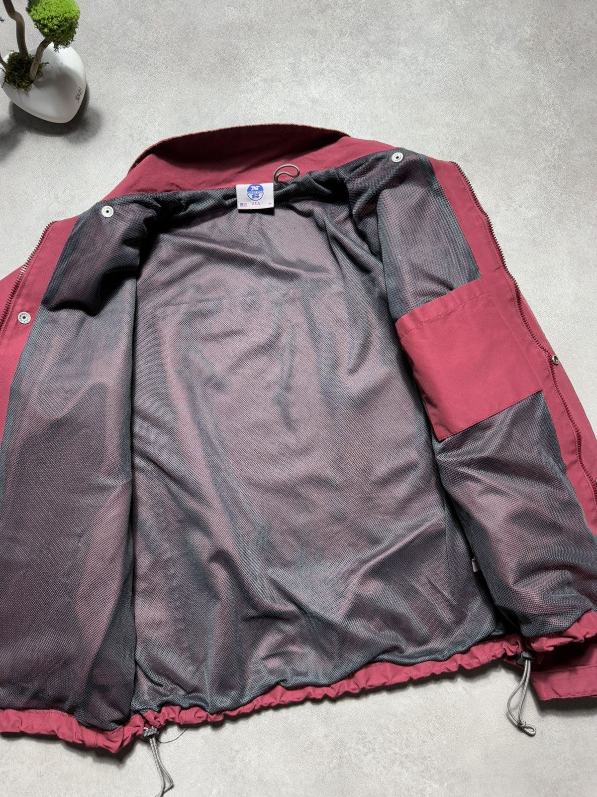 Vintage North Sails Jacket Outdoor Zip Boxy Fit Size US M / EU 48-50 / 2 - 7 Thumbnail