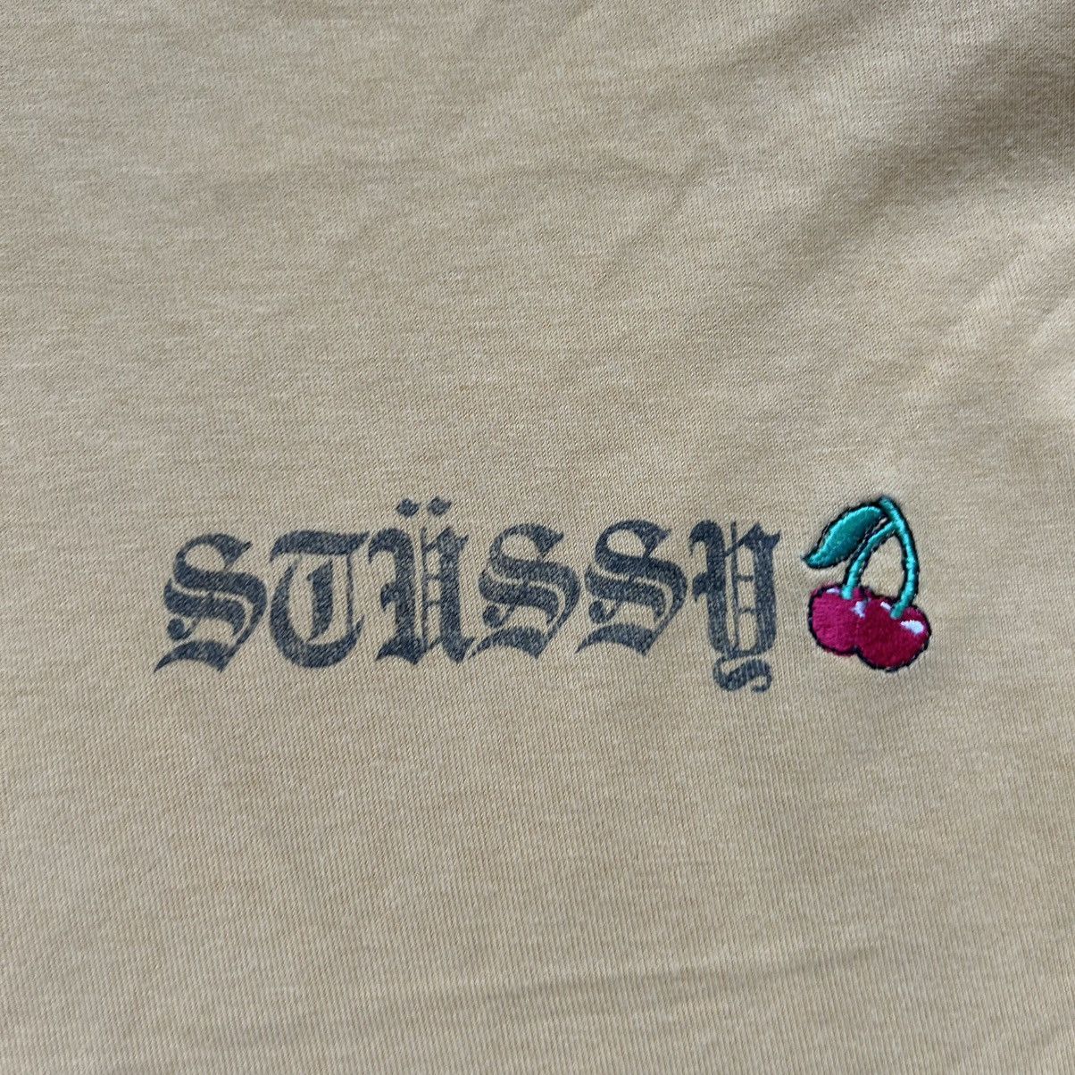 Stussy × Vintage Vintage Stussy t-shirt cherry yellow Size US M / EU 48-50 / 2 - 3 Thumbnail