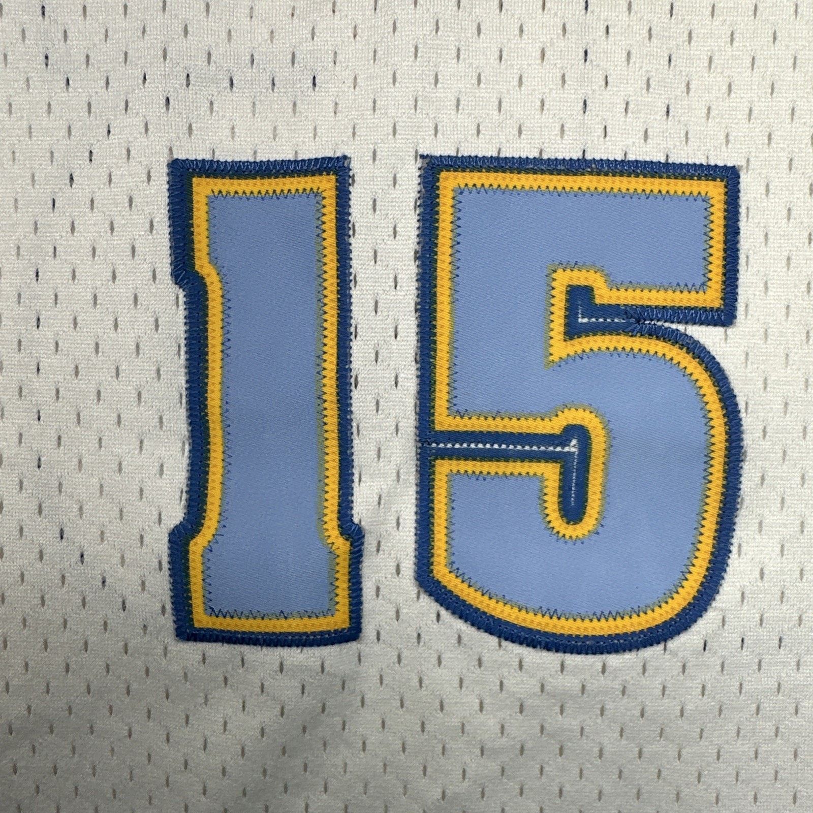 Nike Vintage Denver Nuggets Carmelo Anthony Mens 2XL +2 White Size ONE SIZE - 3 Thumbnail