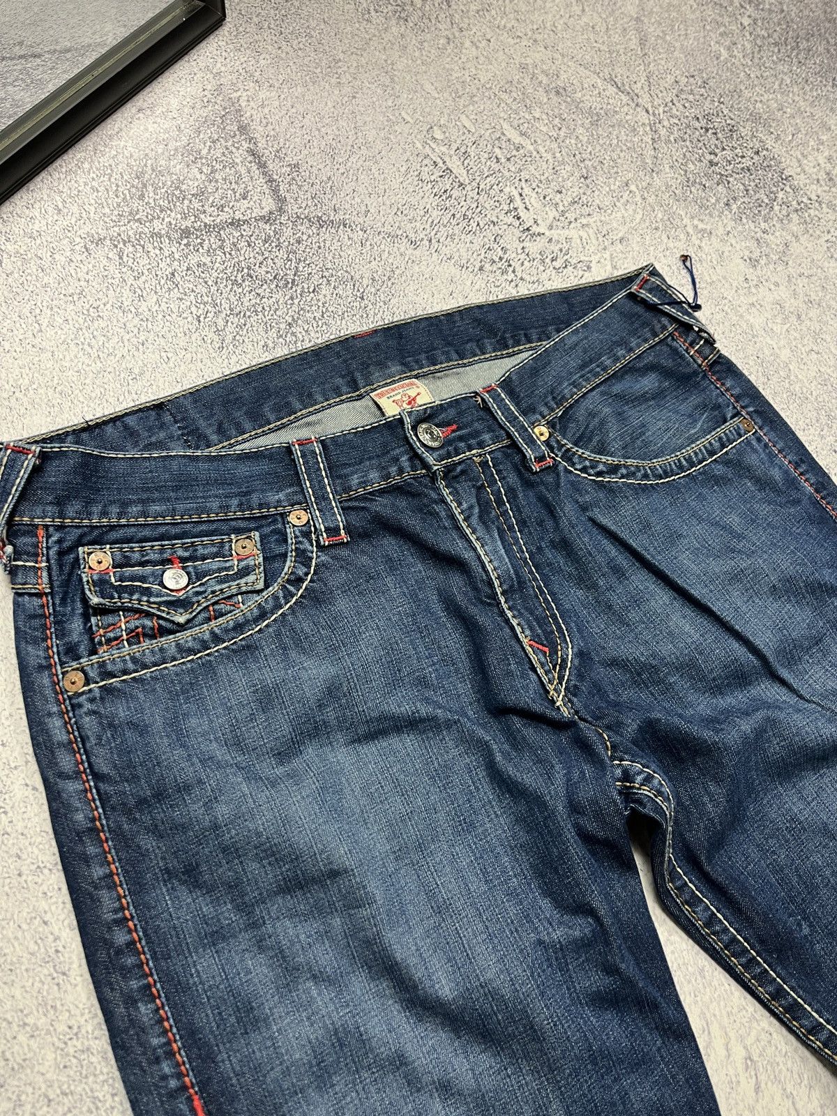 True Religion True Religion Straight Jeans Made In USA Chief Keef Style 38 Size US 38 / EU 54 - 14 Thumbnail