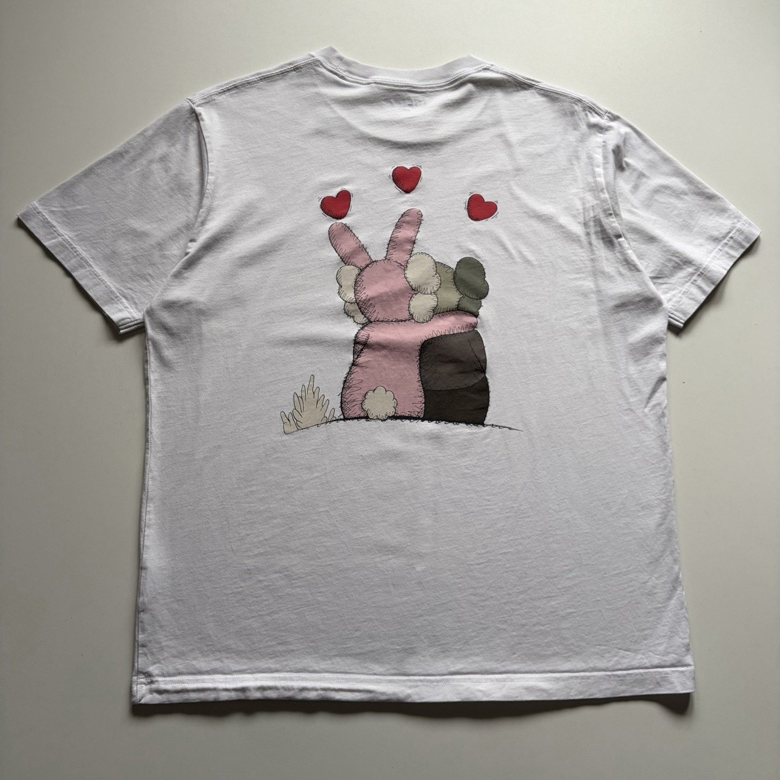 KAWS x Andy Warhol Original Uniqlo Shirt Cotton Large White