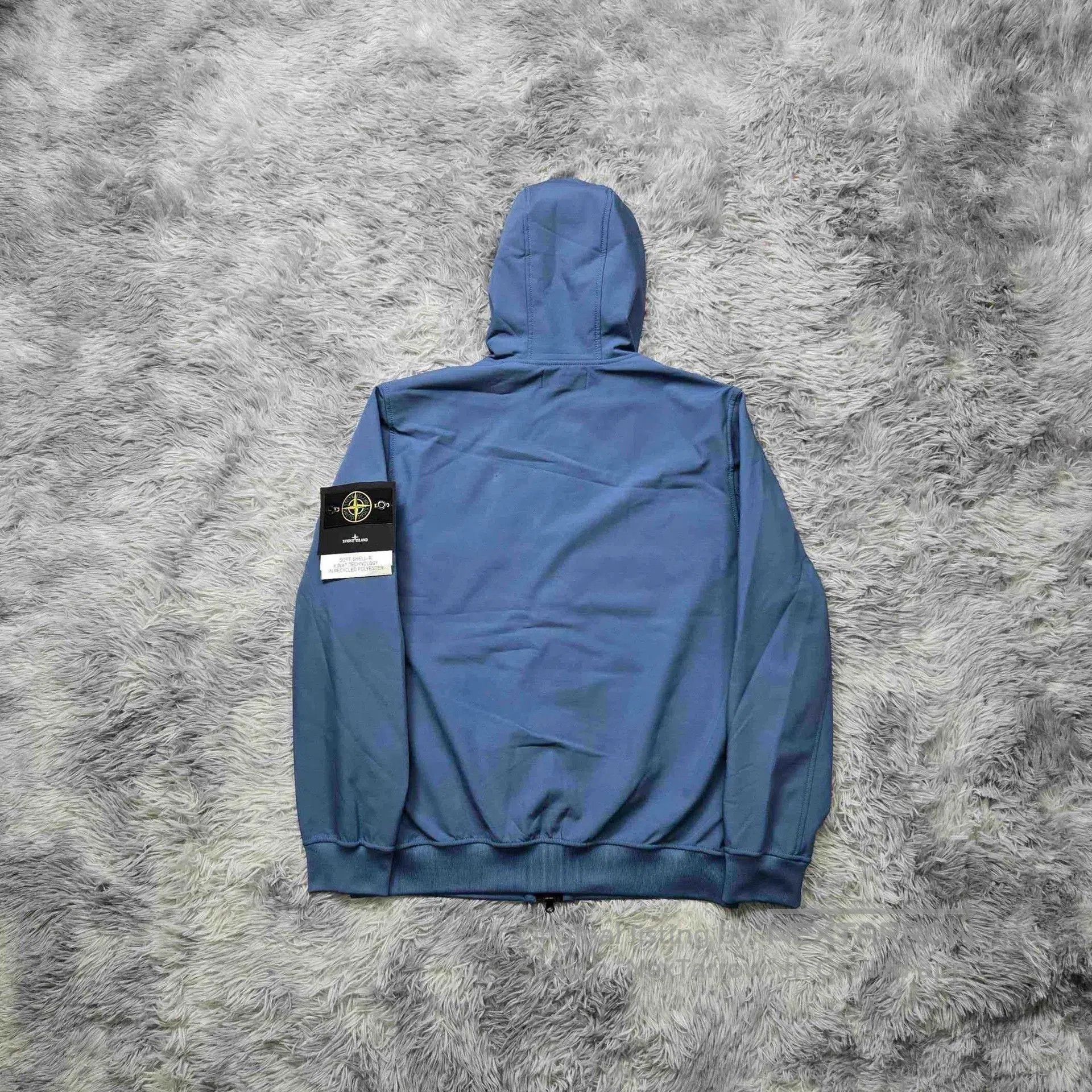 Stone Island stone island soft shell zip jacket in sky blue. Size US XXL / EU 58 / 5 - 2 Thumbnail