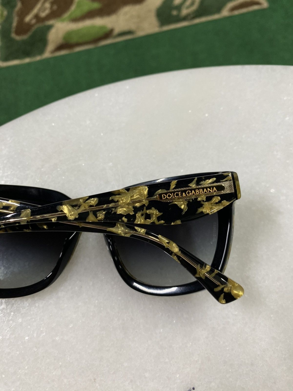 Dolce & Gabbana Dolce & Gabbana Sunglasses Womens Monogram Shades Size ONE SIZE - 3 Thumbnail
