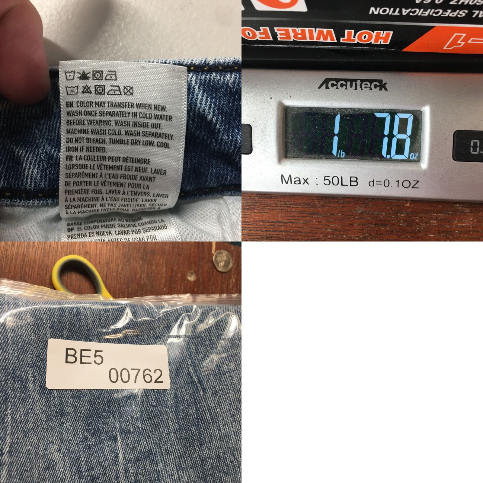 American Eagle Outfitters American Eagle Outfitters Skinny Jeans Mens 30x36 Blue Denim Distressed Zip Jeans Slim 5-Pocket Denim Blue Mens Size US 30 / EU 46 - 11 Thumbnail