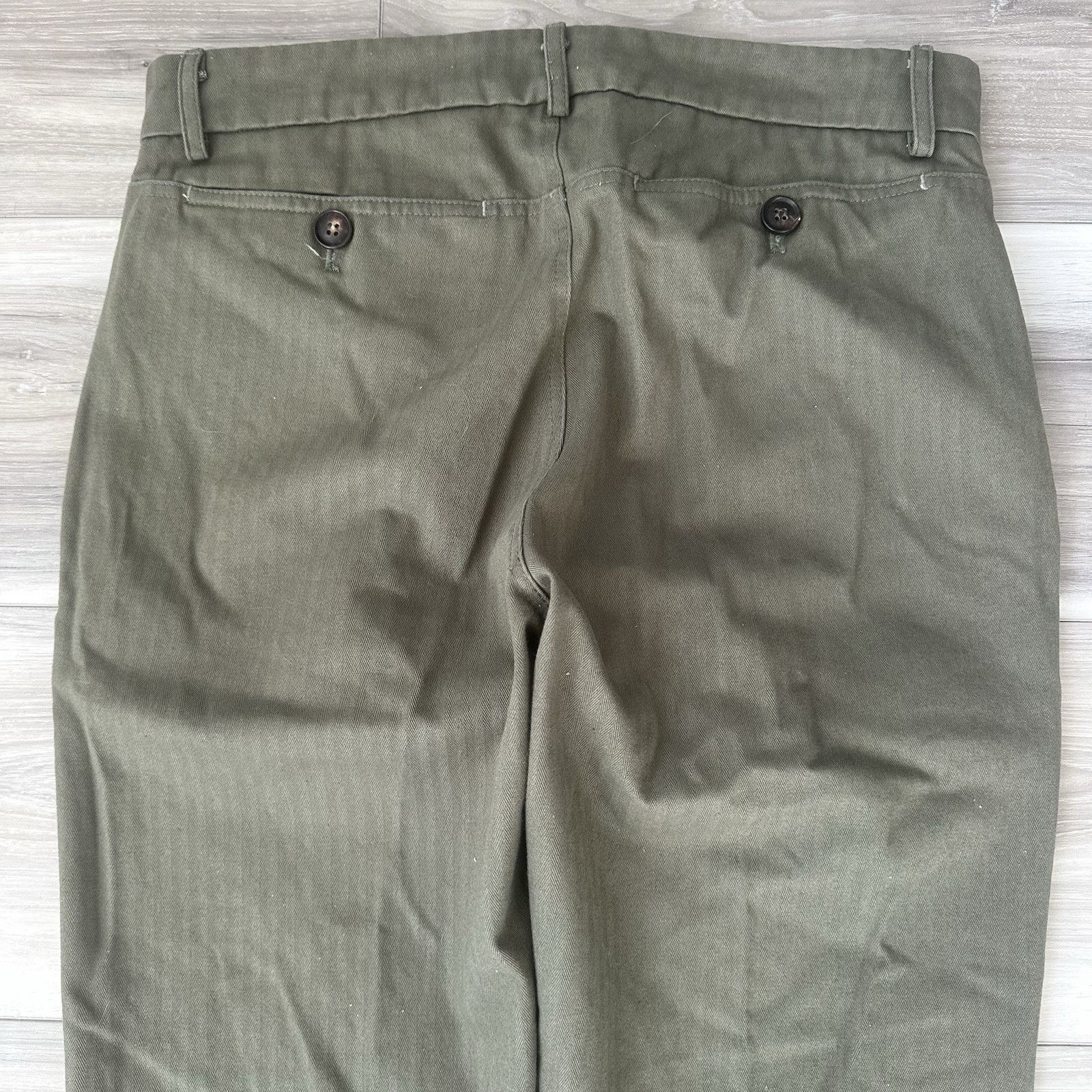 Freemans Sporting Club Freemans Sporting Club Pants Mens 29/30 Green Heavyweight Size US 33 - 6 Thumbnail