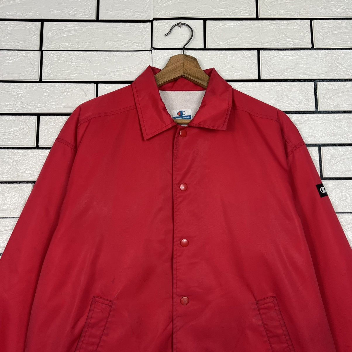 Champion Vintage CHAMPION New York Rochester Coach Jacket #4033-C183 Size US L / EU 52-54 / 3 - 4 Thumbnail