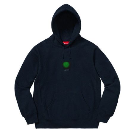 Supreme SEALED Supreme 1997 Retro Apple Logo Hoodie Navy DS Size US L / EU 52-54 / 3 - 1 Preview
