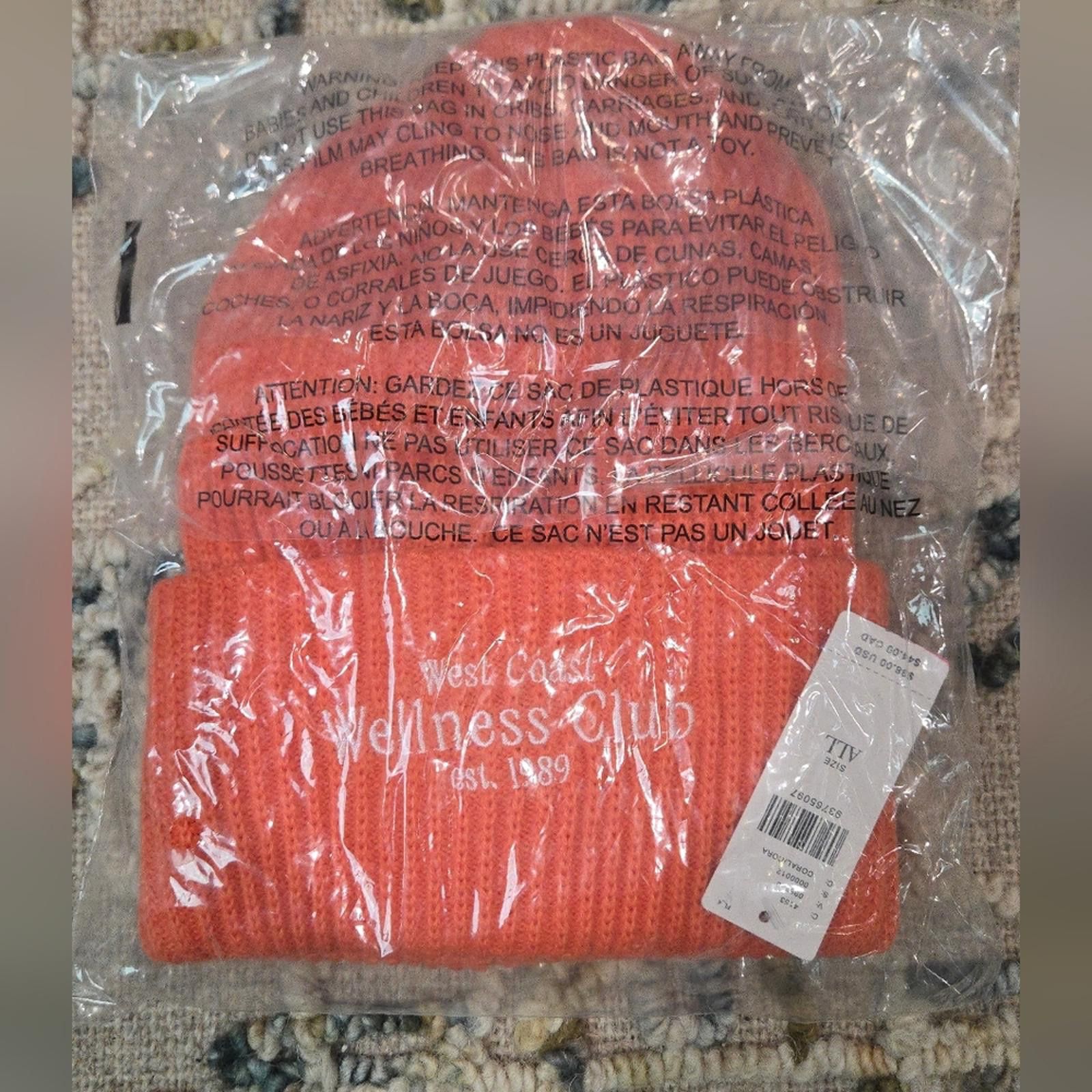 Other Daily Practice by Anthropologie Sport Club Ribbed Beanie Size ONE SIZE - 2 Thumbnail