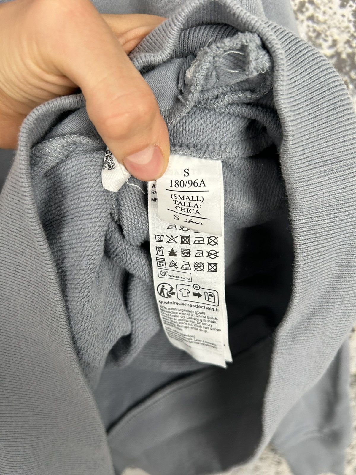 Allsaints Allsaints Grey Hoodie Streetwear Premium Basic Skate Baggy Size US S / EU 44-46 / 1 - 6 Thumbnail