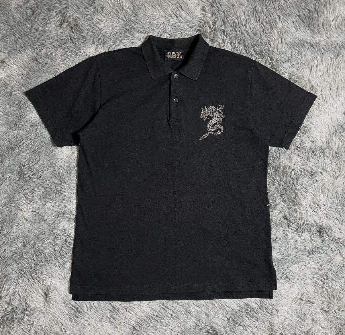 Vintage Jean paul Gaultier polos Dragon embroidered