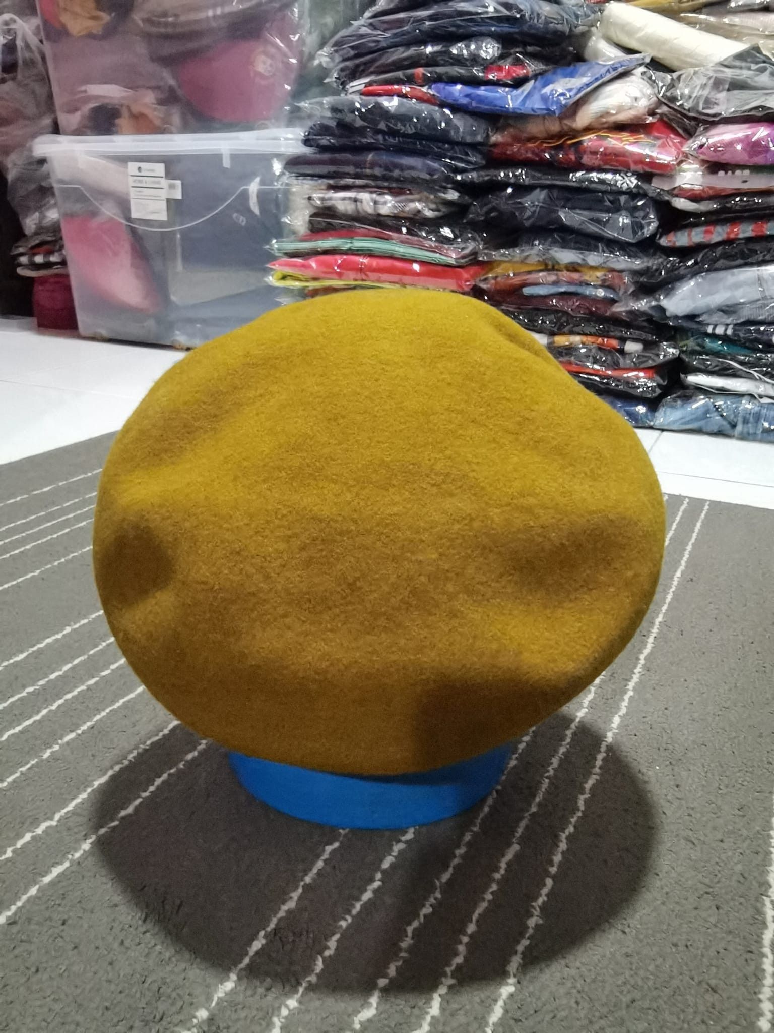Japanese Brand HAT. CO CA4LA handmade Bareta 57. 5 cm Size ONE SIZE - 6 Thumbnail