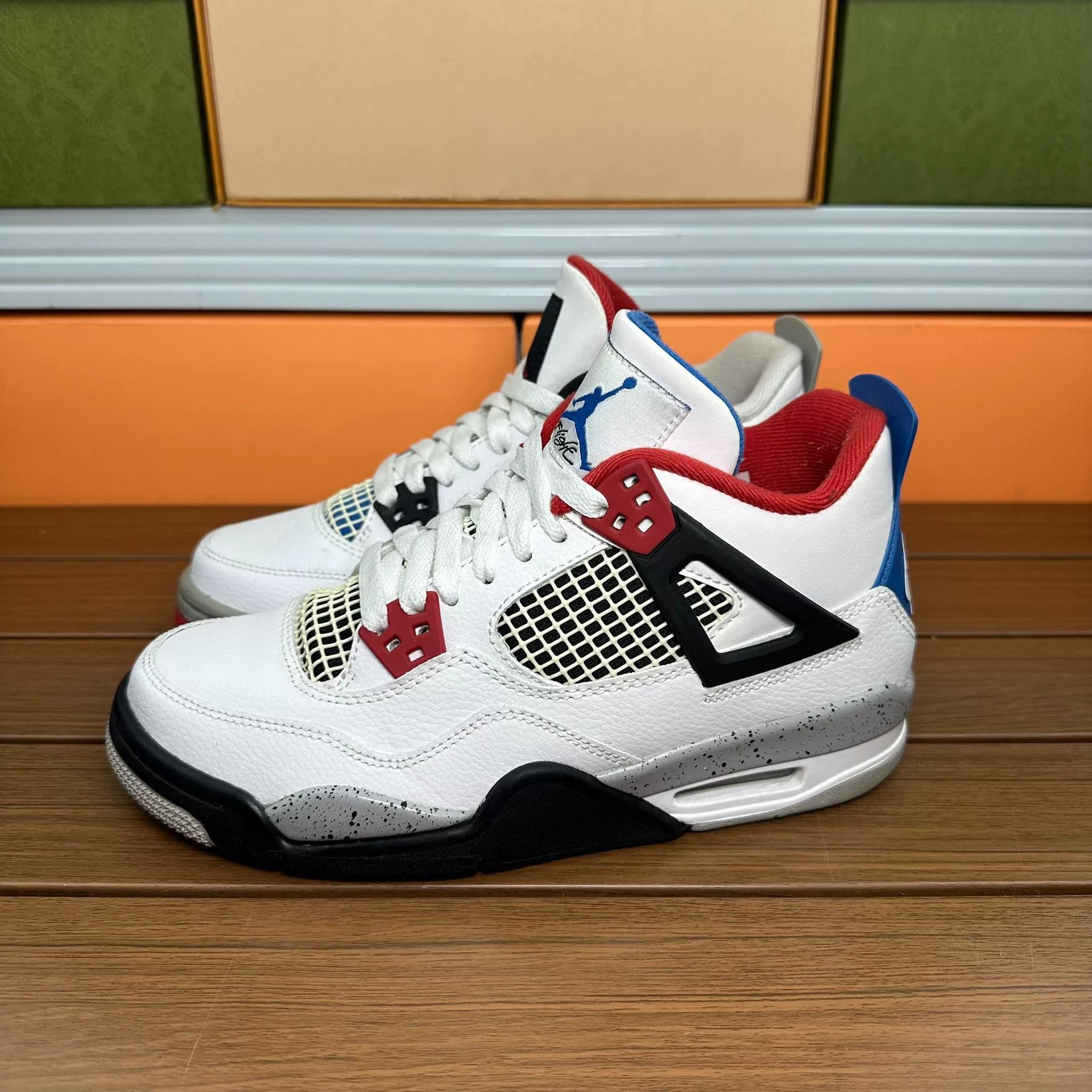 Nike Nike AJ4 Multi Lowtop Sneakers 5.5 Men Size US 5.5 / EU 38 - 1 Thumbnail