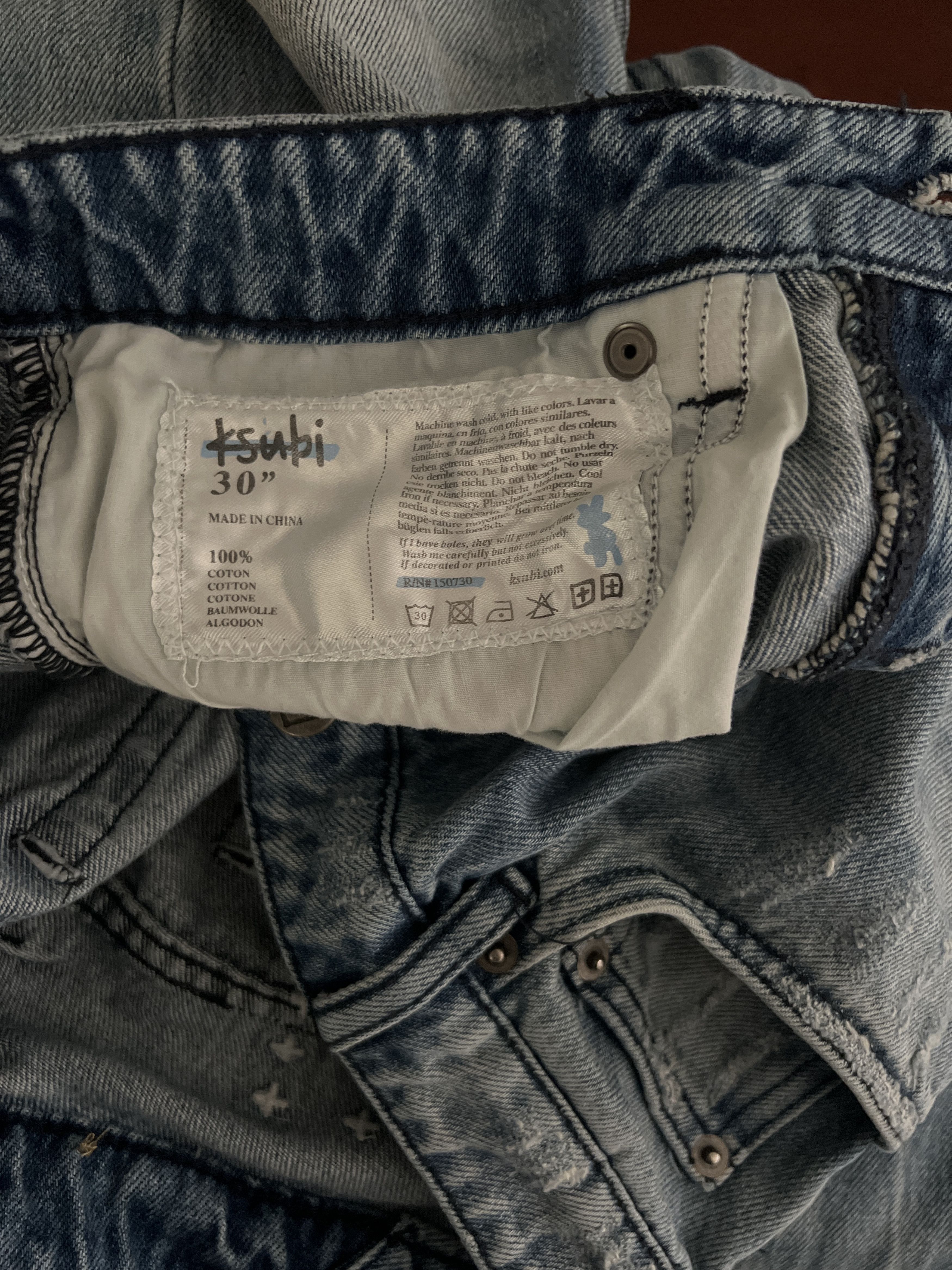 Ksubi Chitch Authentik - Blue Ksubi pants Size US 30 / EU 46 - 4 Thumbnail