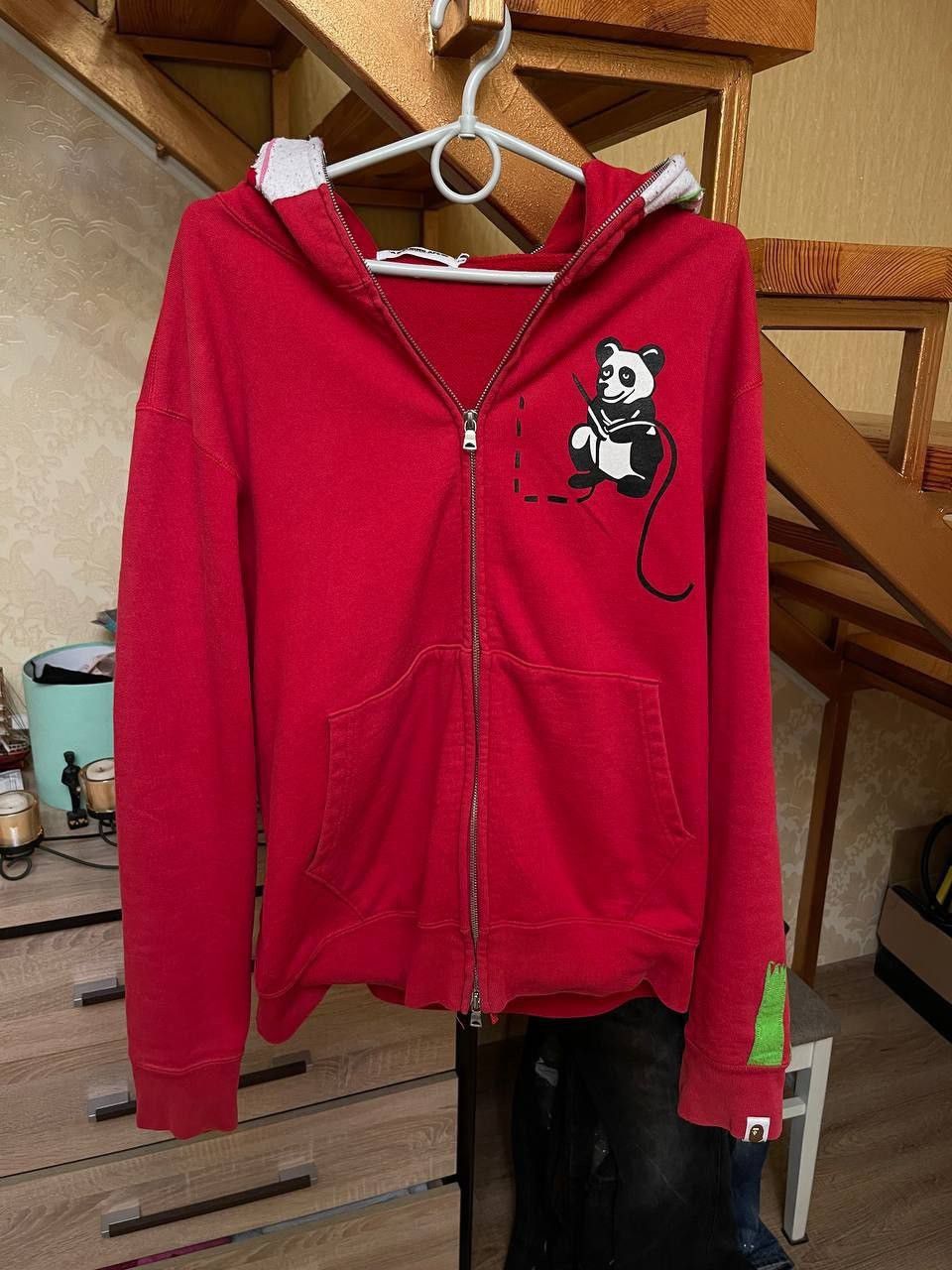Bape Bape panda zip up hoodie Size US M / EU 48-50 / 2 - 3 Thumbnail