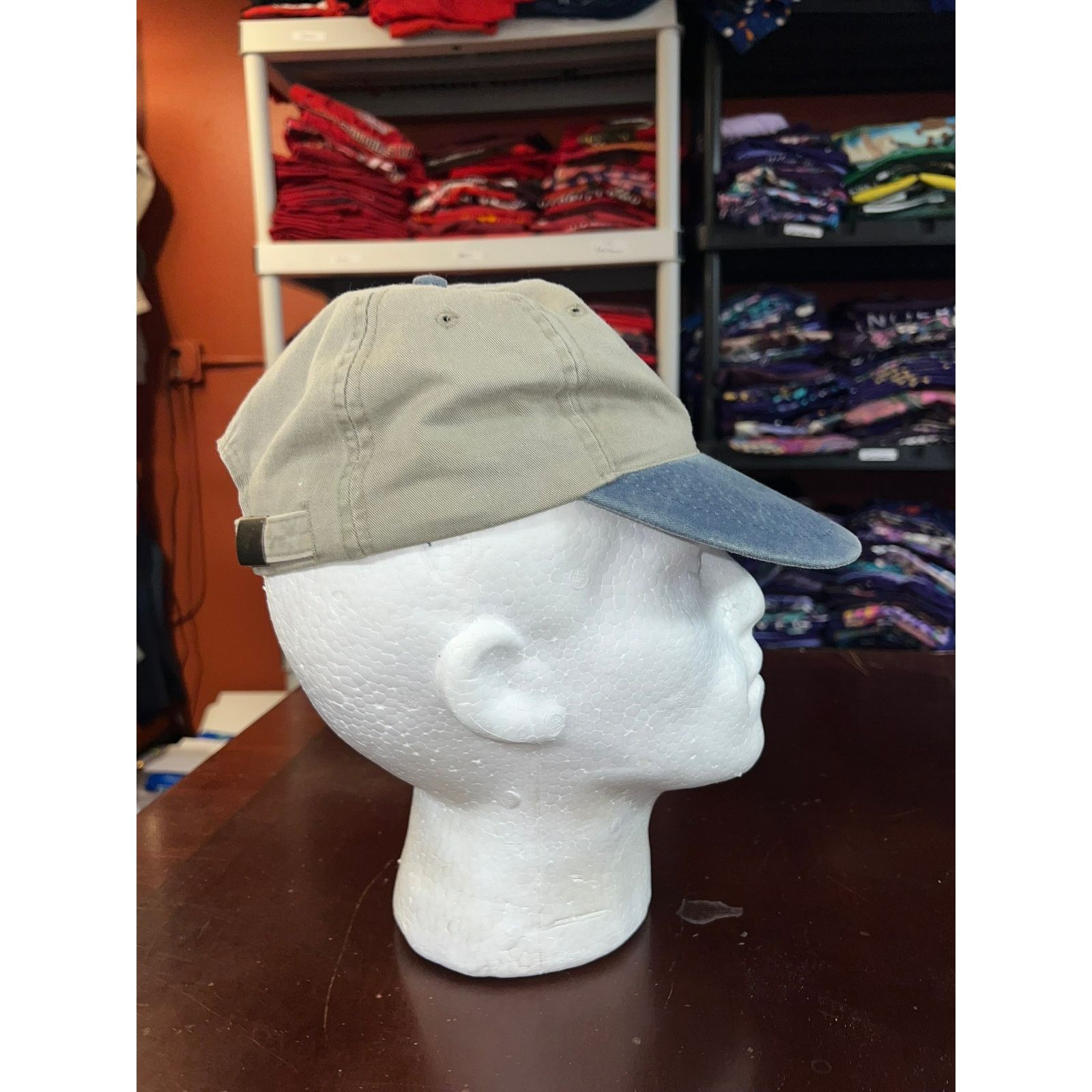 Vintage Houston Canoe Club Hat Boating Brown Blue Headwear Vintage Size ONE SIZE - 6 Thumbnail