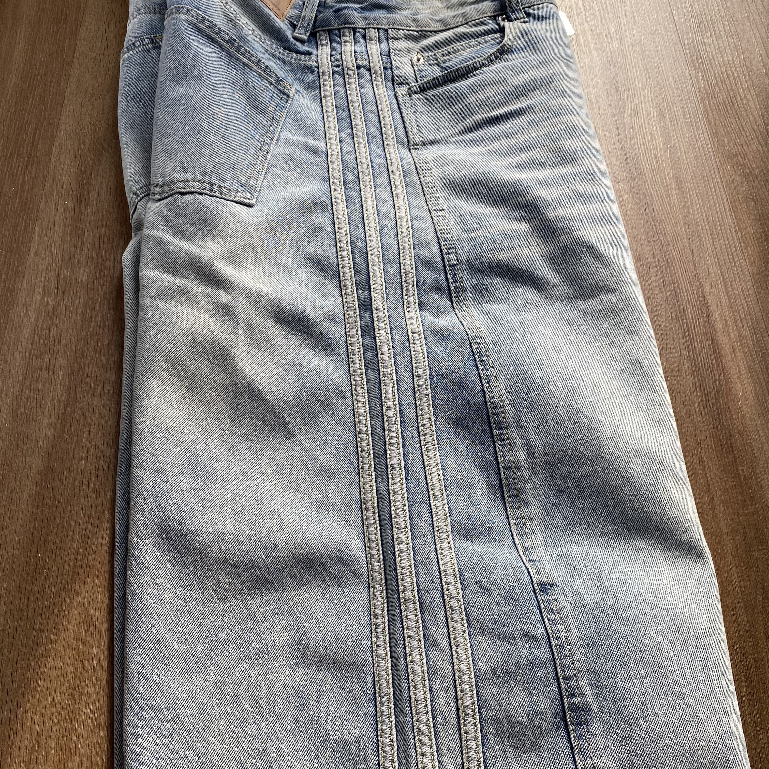 Other Light Wash Barrel Jeans Size 34" / US 12 / IT 48 - 5 Thumbnail