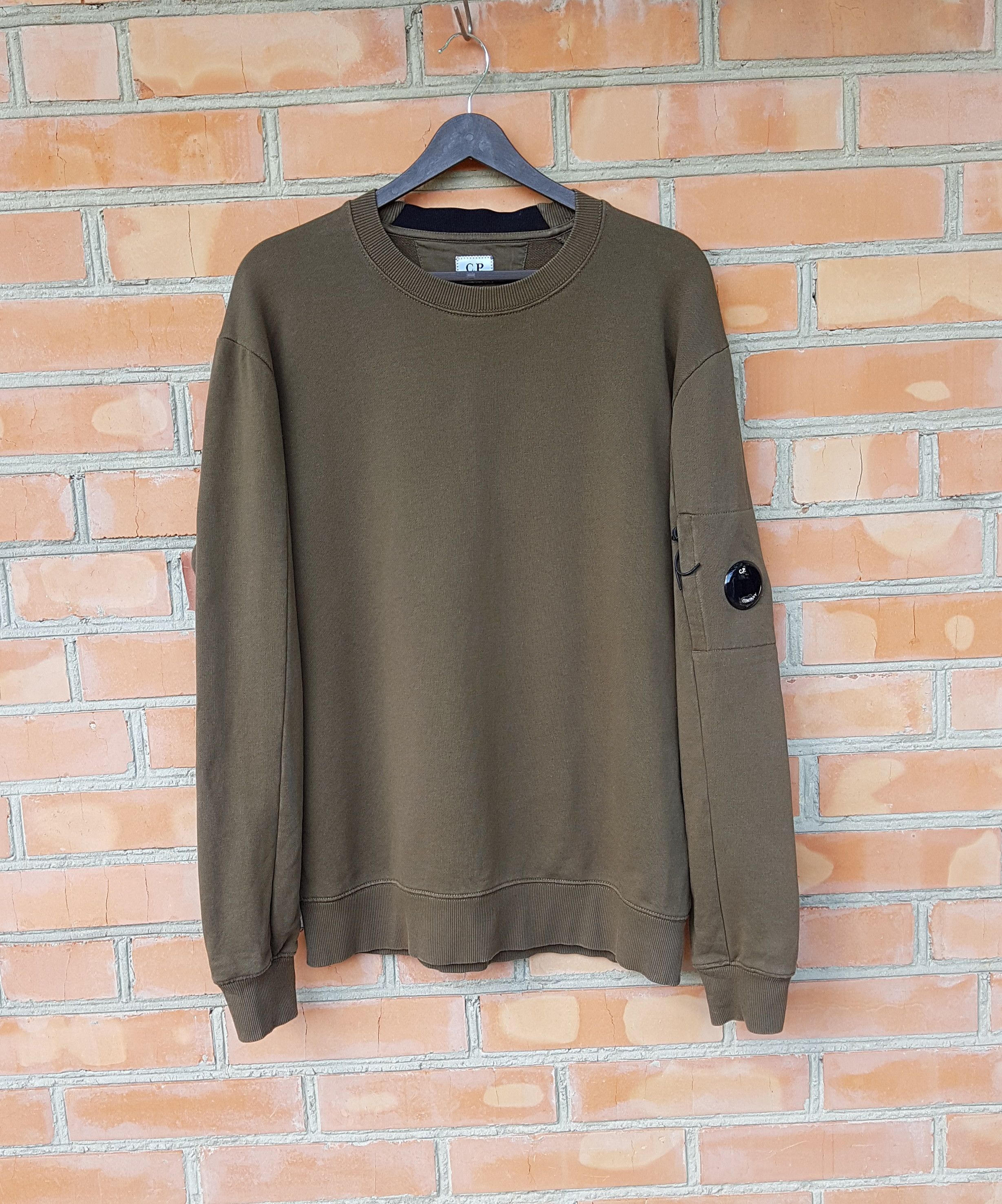 C.P. Company C.P. Company Diagonal Raised Fleece Arm Lens Sweatshirt Size US L / EU 52-54 / 3 - 1 Thumbnail