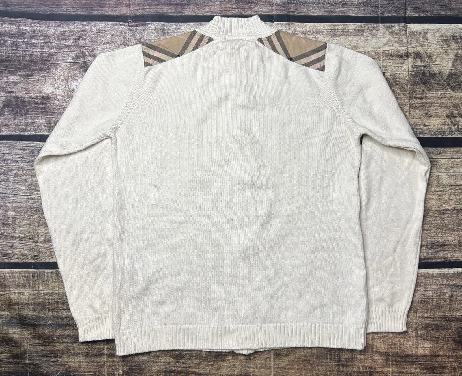 Burberry Burberry Sweater Girls 16Y Womens Small Nova Check Cotton Size S / US 4 / IT 40 - 3 Thumbnail