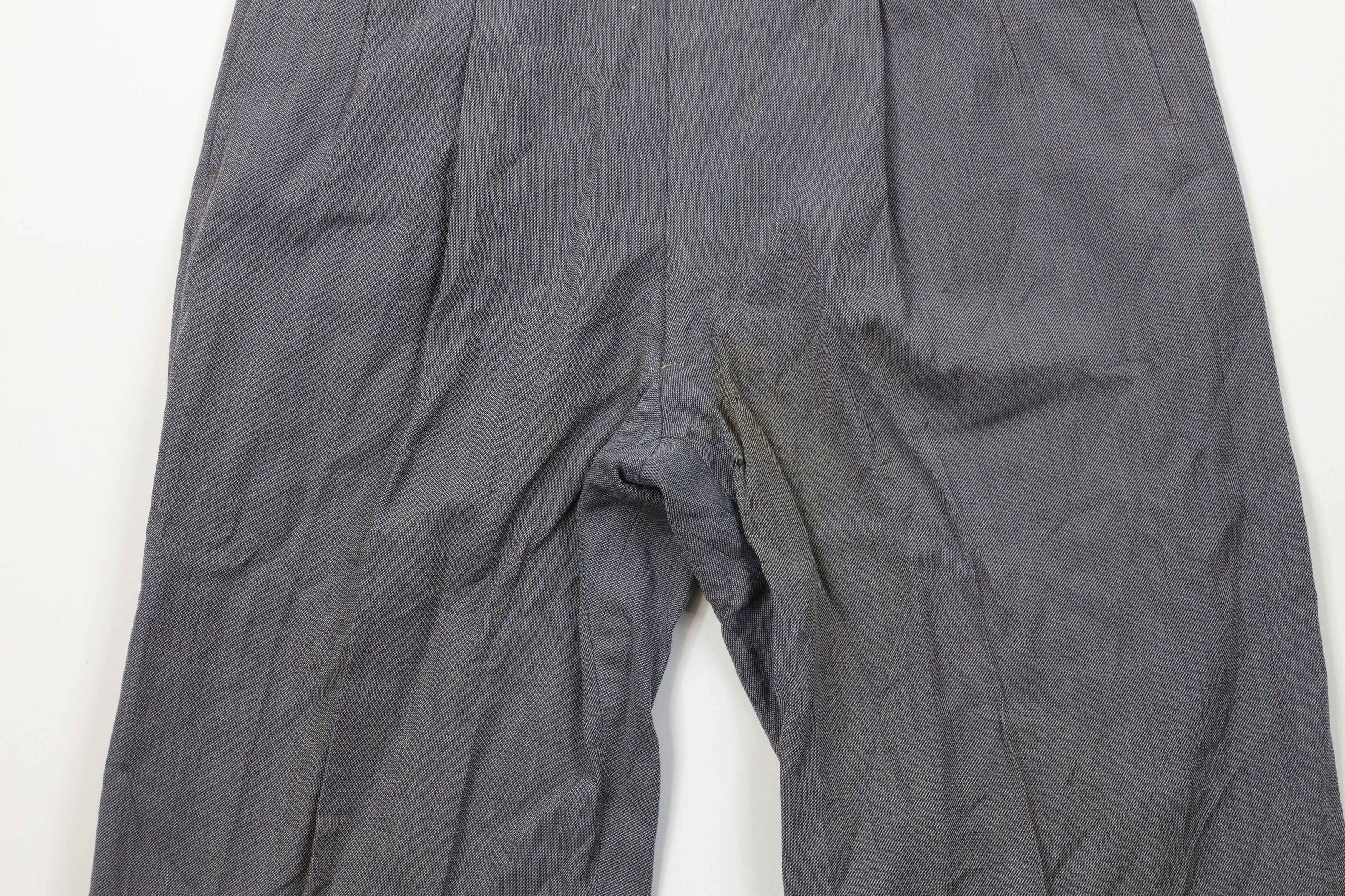 Vintage Vintage 50s Hollywood Regency Gabardine Heavy Chino Pants Size US 34 / EU 50 - 3 Thumbnail