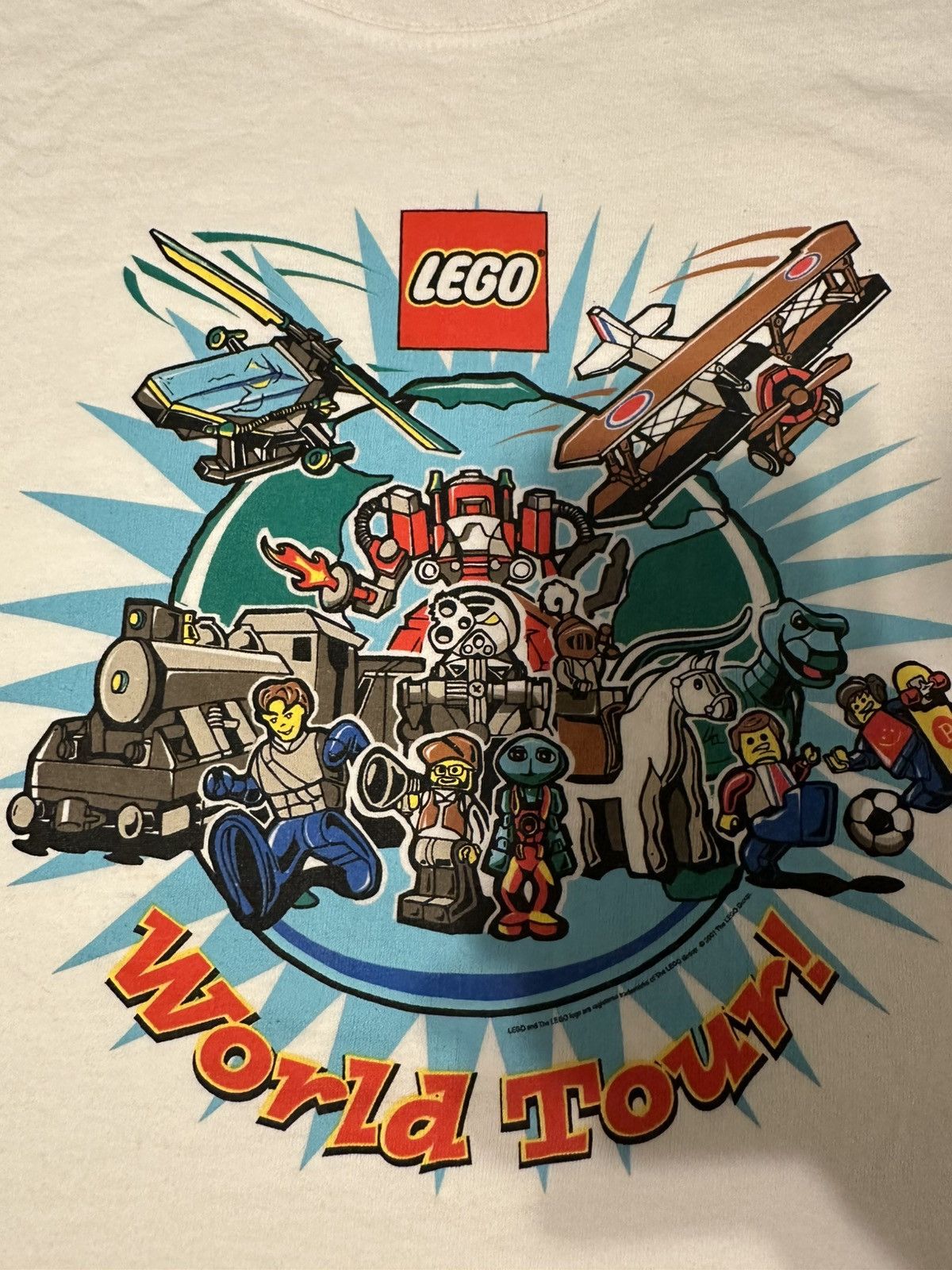 LEGO × Vintage Vintage Lego world tour graphic t shirt Size US XL / EU 56 / 4 - 3 Thumbnail