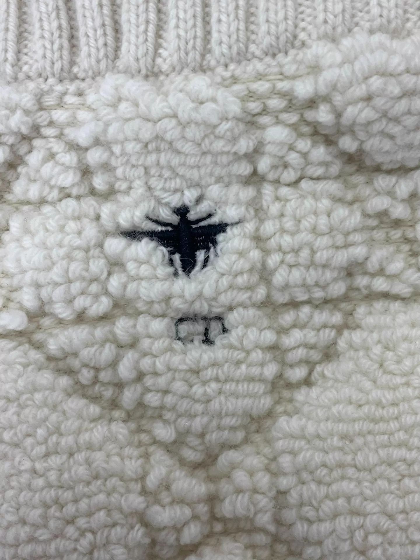 Dior Dior White Tartan Wool Knit Zip Jacket 36 Near New Size XS / US 0-2 / IT 36-38 - 3 Thumbnail