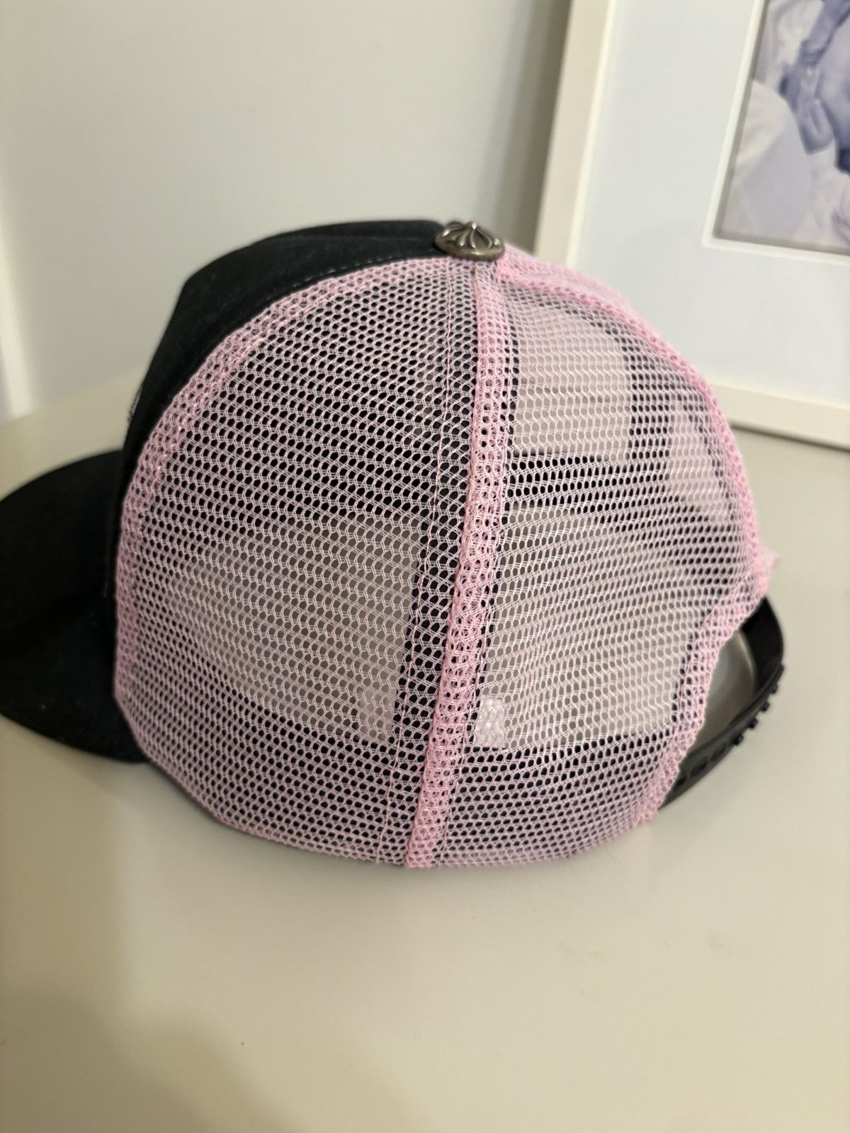 Chrome Hearts Chrome Hearts Pink/Black Trucker Hat Size ONE SIZE - 5 Thumbnail