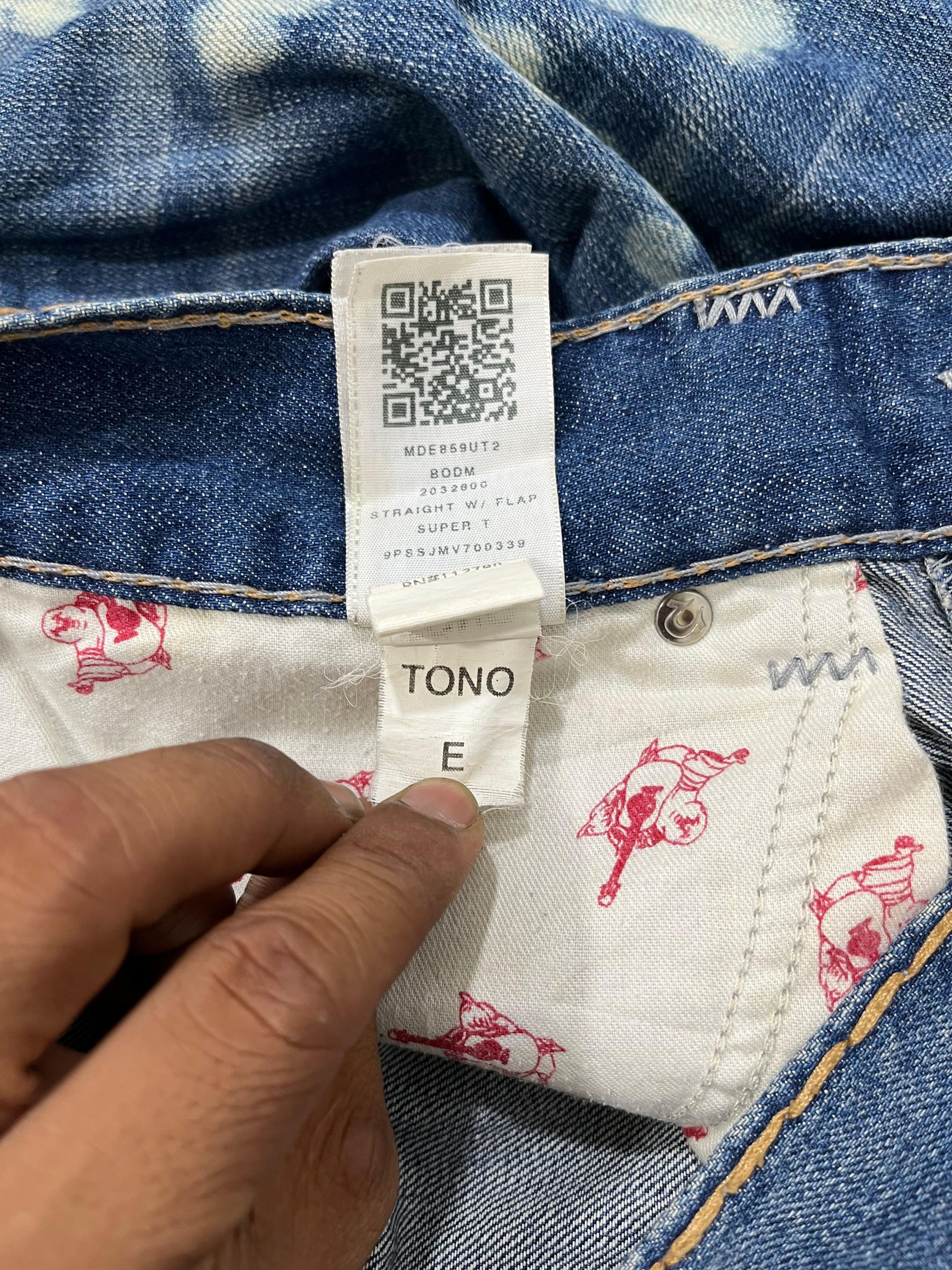 True Religion True Religion Section Straight Acid Flared Jeans Size US 36 / EU 52 - 14 Thumbnail