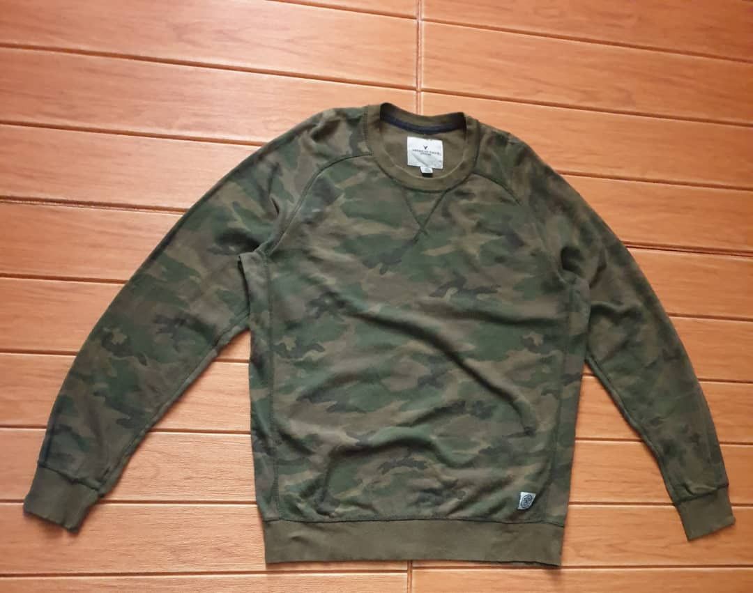 American Eagle Outfitters American Eagle camouflage sweatshirt Size US XL / EU 56 / 4 - 4 Thumbnail