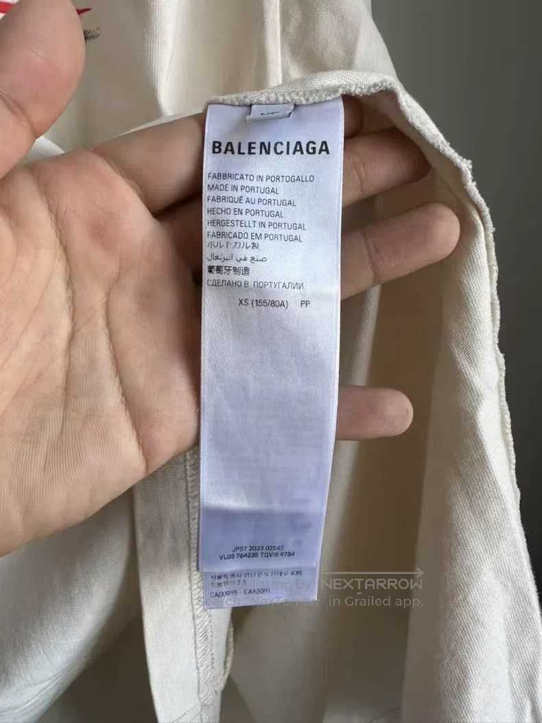 Balenciaga Balenciaga Blurred Coca-Cola lettering short-sleeve Size US XS / EU 42 / 0 - 4 Thumbnail