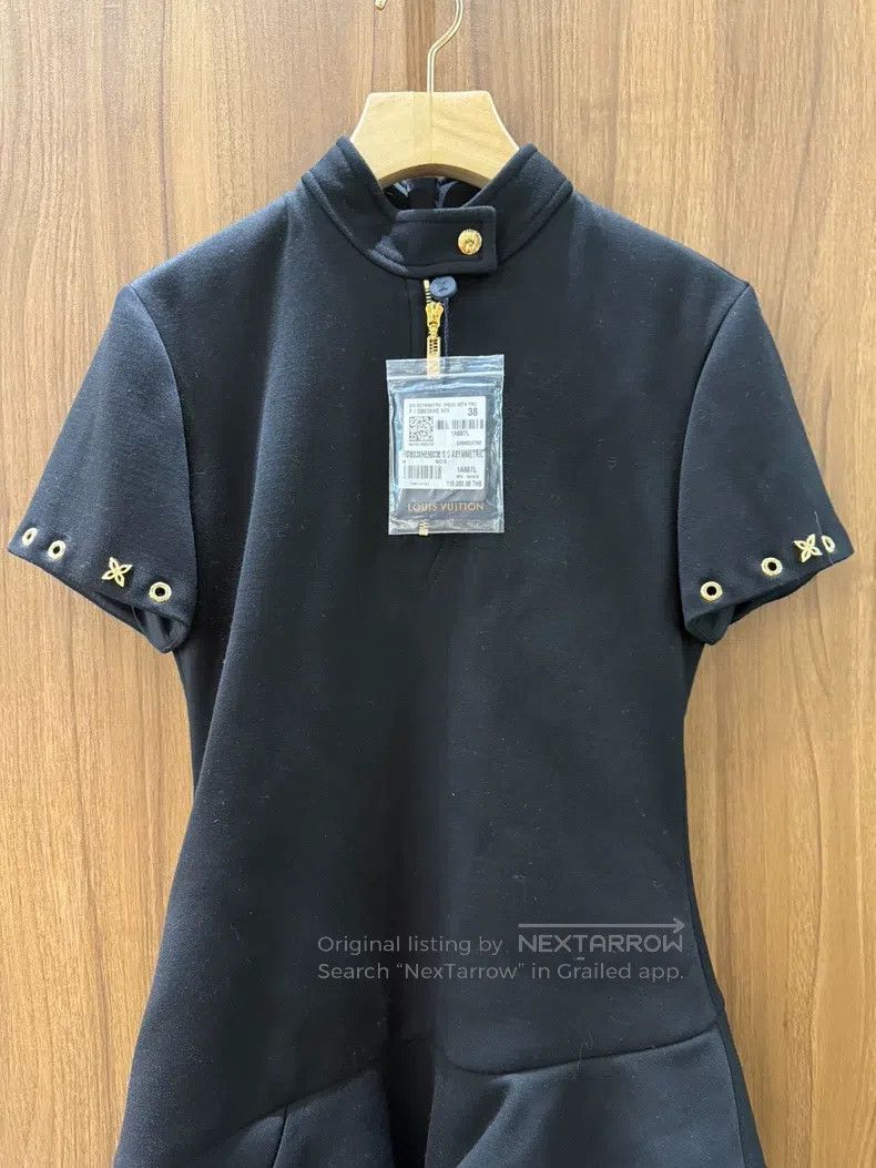 Louis Vuitton Louis Vuitton Black Dress Size XS / US 0-2 / IT 36-38 - 3 Thumbnail