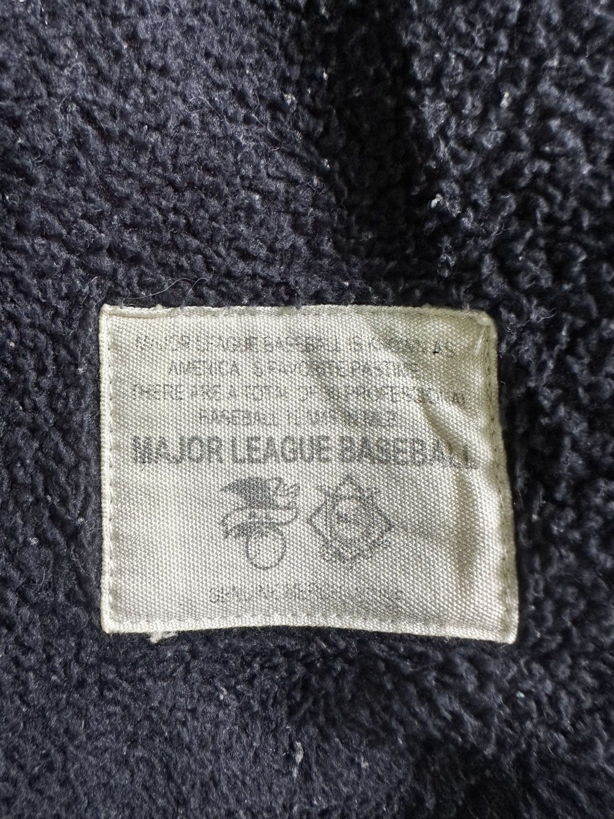 Other Vintage Major Baseball Fleece half zip Dark blue Size US L / EU 52-54 / 3 - 6 Thumbnail