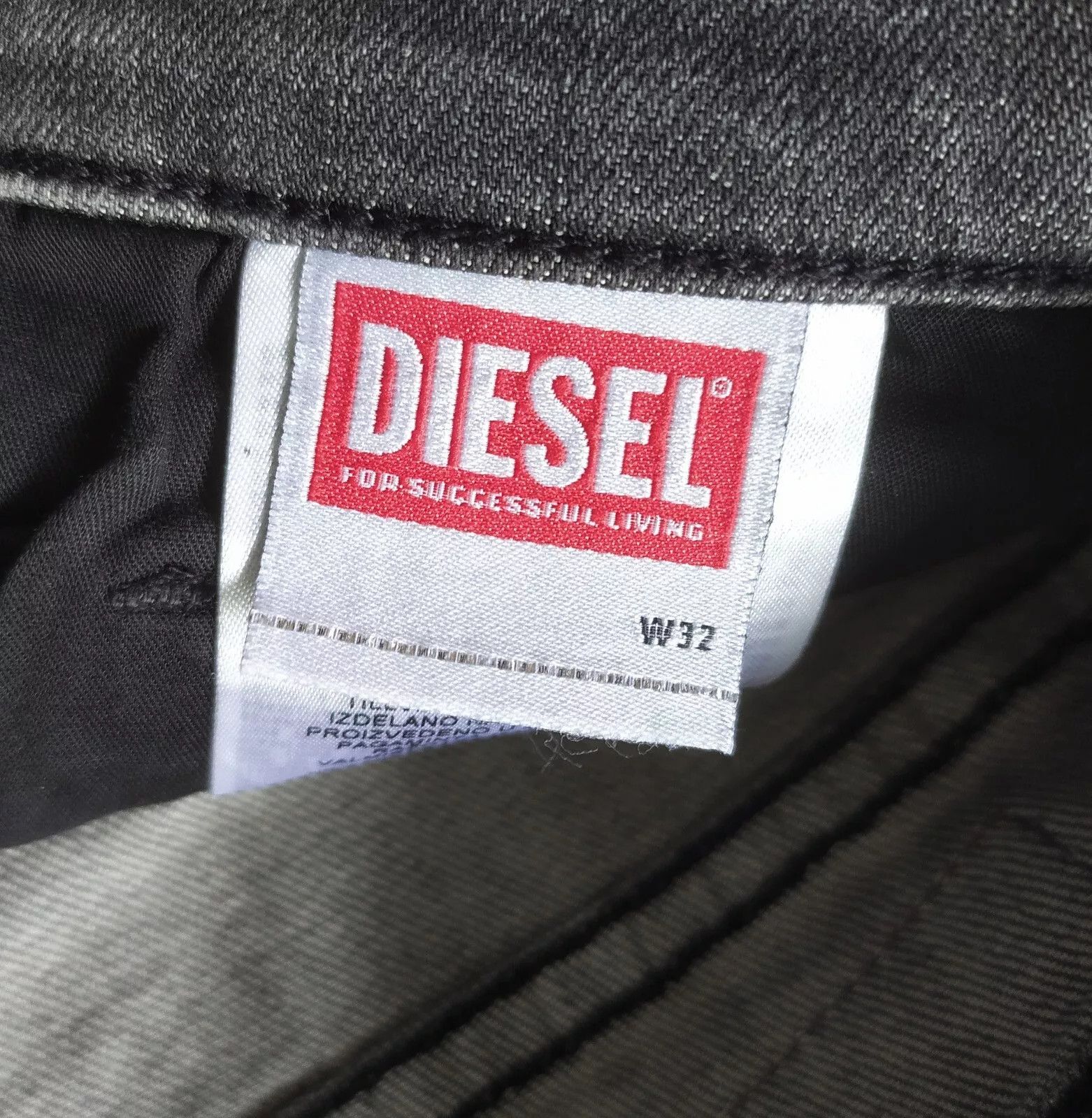 Diesel Diesel D-LUSTER L.30 0BJAX MENS JEANS T 1125 Size US 32 / EU 48 - 7 Thumbnail