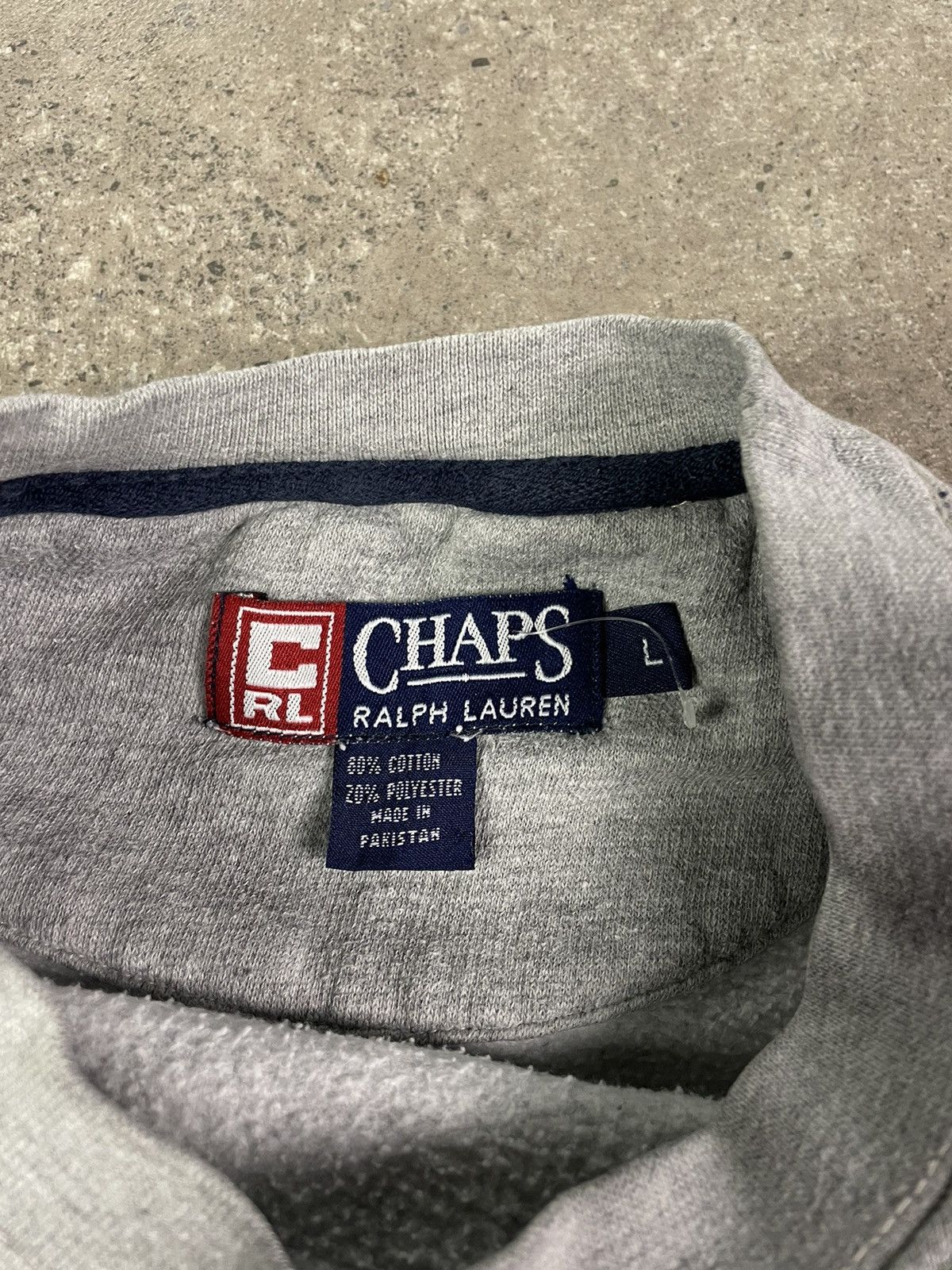 Chaps Ralph Lauren × Ralph Lauren × Vintage Vintage Y2K chaps Ralph Lauren Sweatshirt Crewneck Size US S / EU 44-46 / 1 - 2 Thumbnail