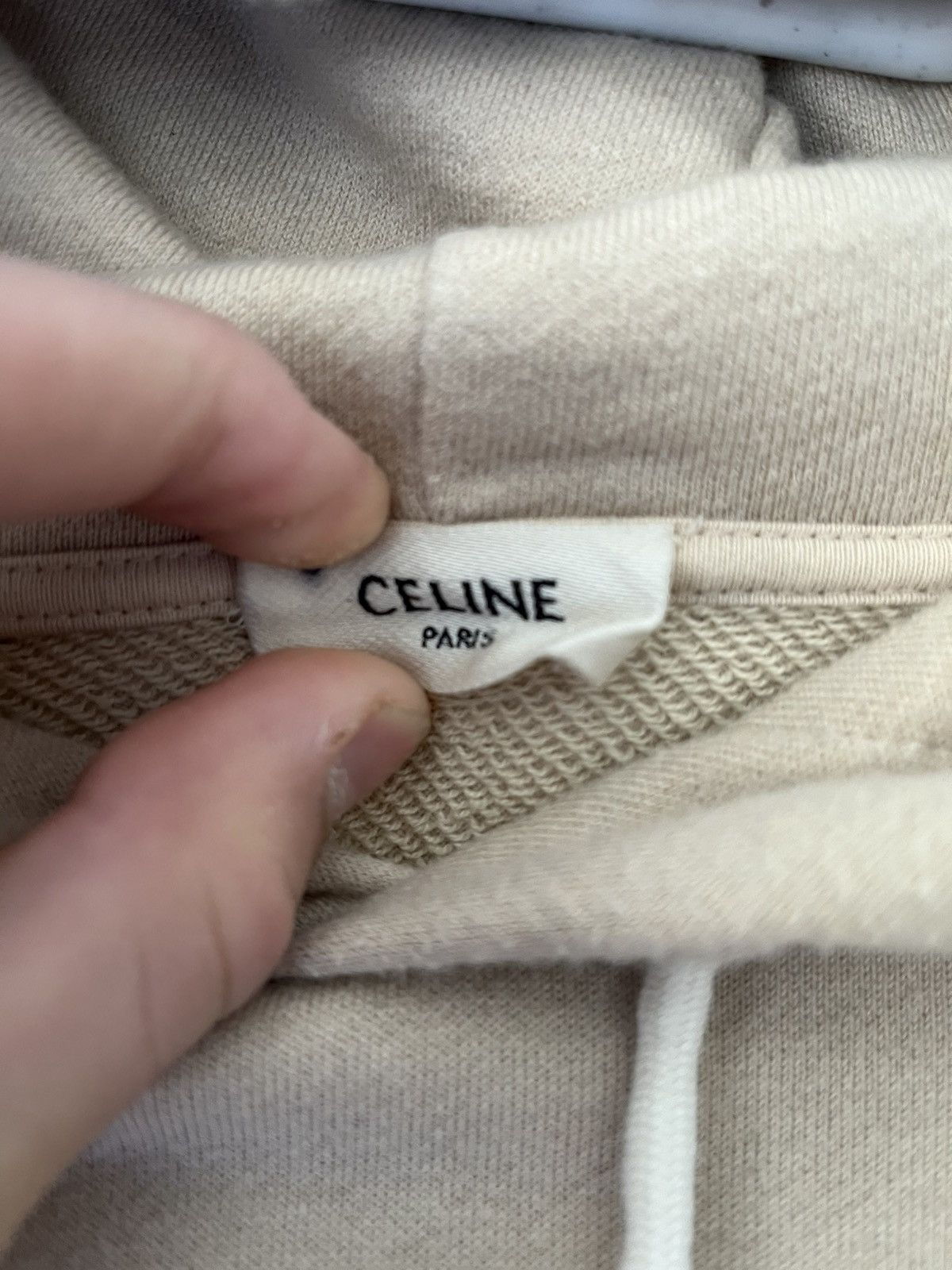 Celine Celine Paris Logo hoodie Size US L / EU 52-54 / 3 - 4 Thumbnail