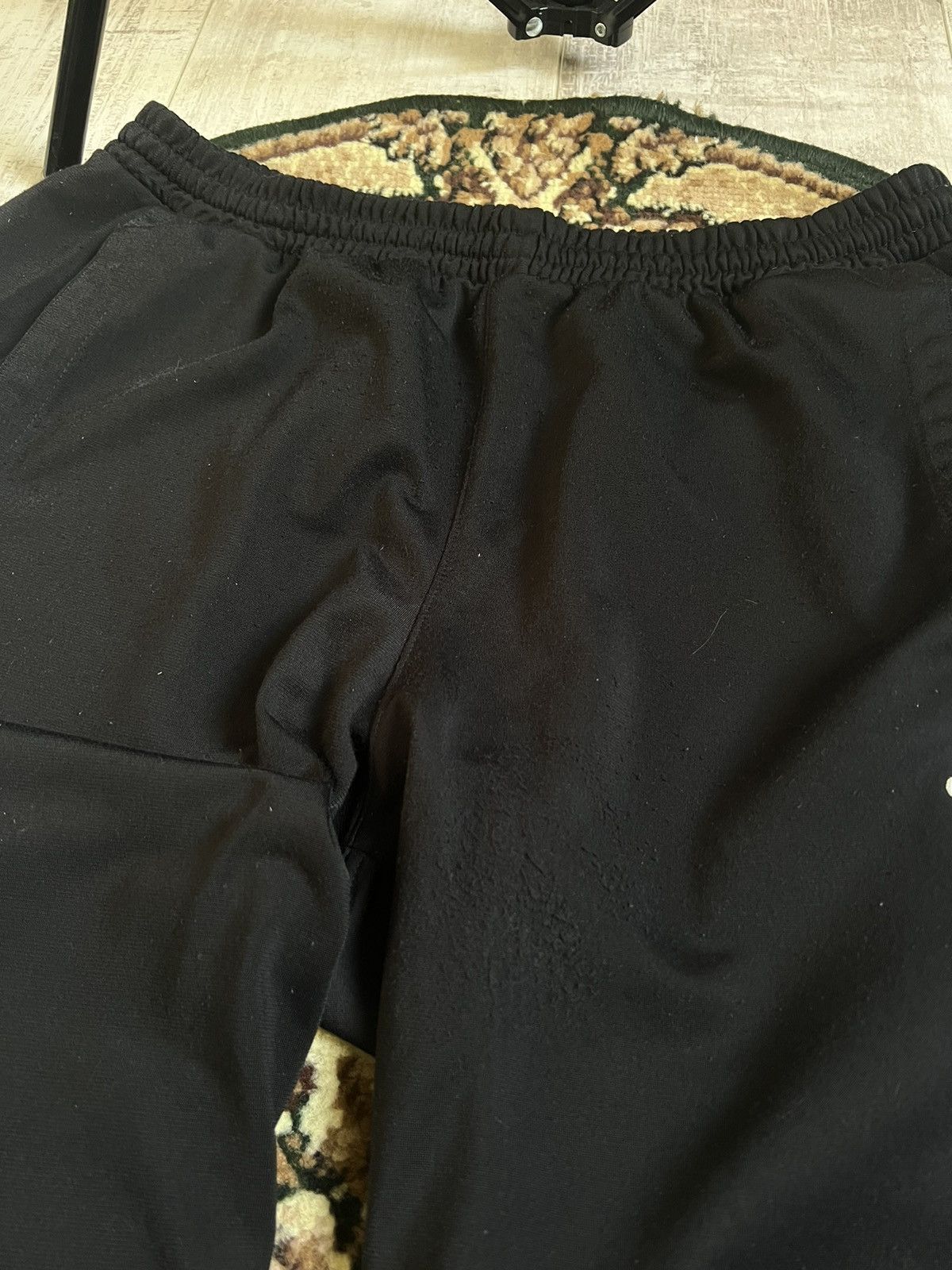 Adidas Vintage Adidas 00’s Baggy Sweatpants Y2K Black RARE Size US 31 - 5 Thumbnail